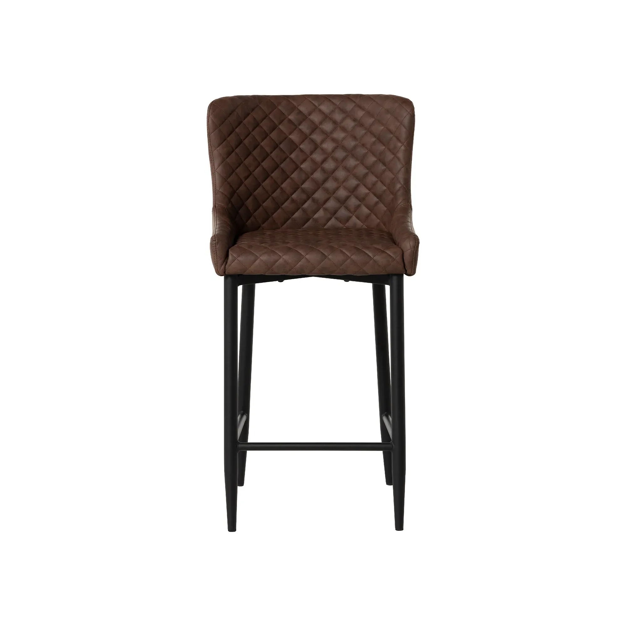 Tacoma Bar Table & 2 Rivington Counter Stools - Brown, Wood