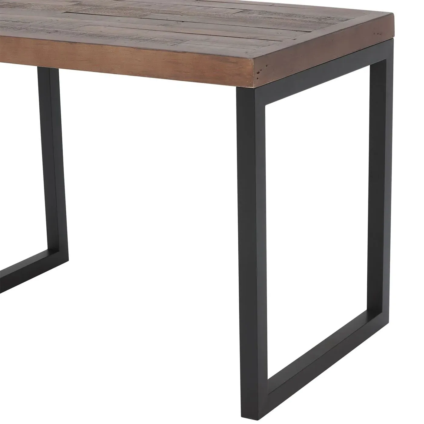 Tacoma Long Bar Table - Brown, Reclaimed Wood