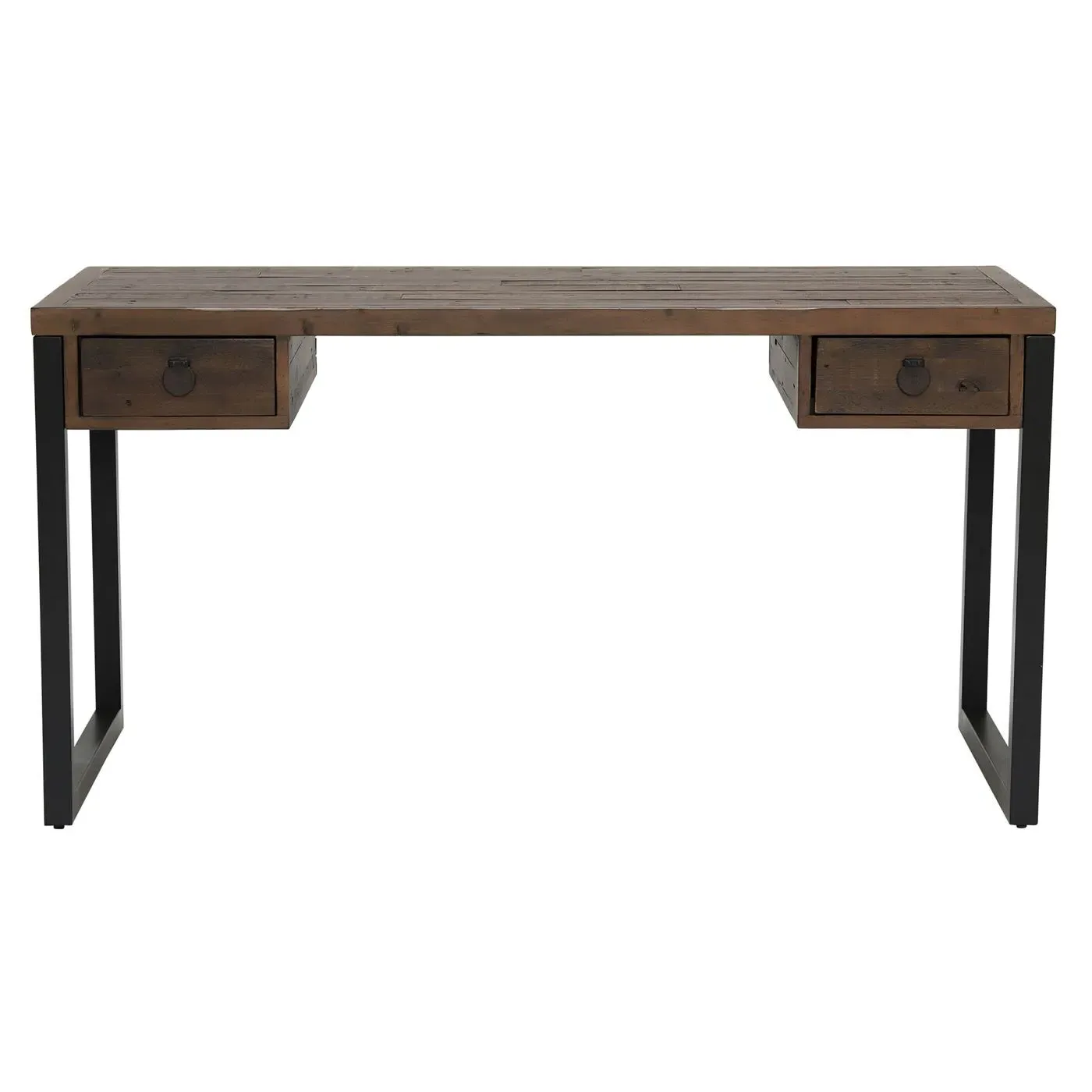 Tacoma Slim Office Desk - Brown, Wood