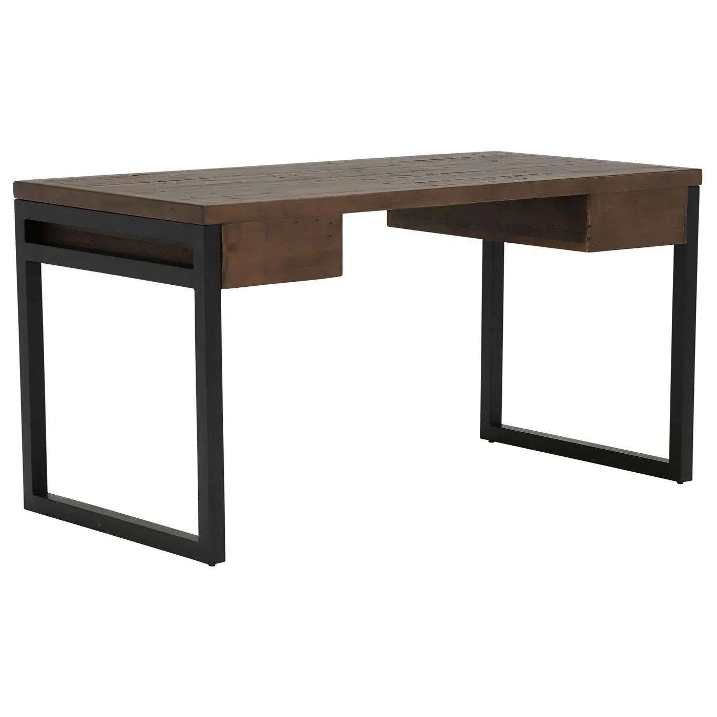 Tacoma Slim Office Desk - Brown, Wood