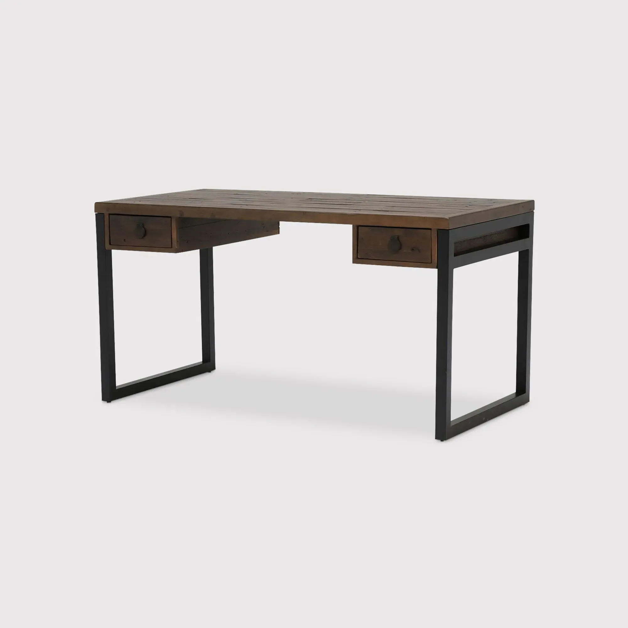 Tacoma Slim Office Desk - Brown, Wood image