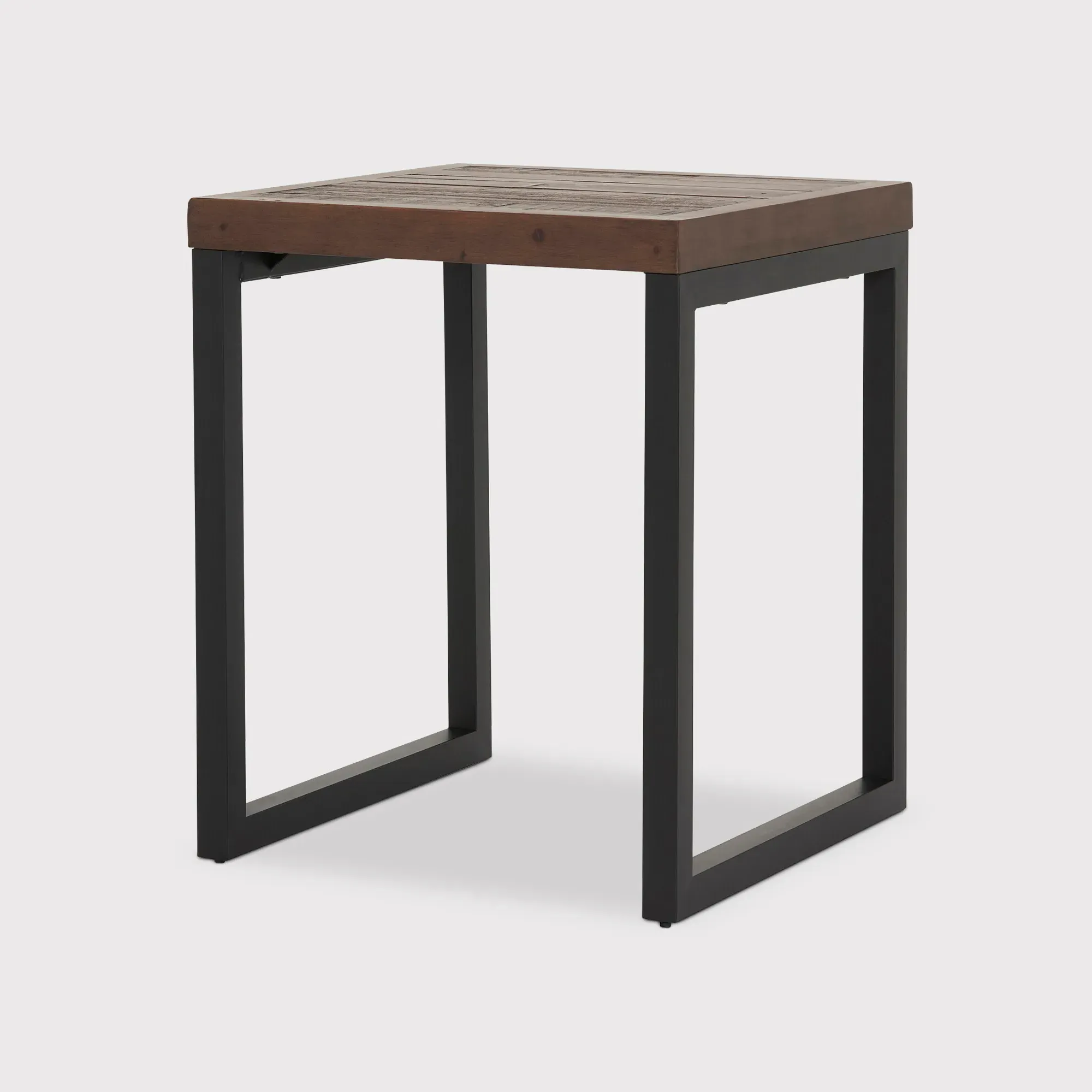 Tacoma Square Bar Table - Brown, Reclaimed Wood image