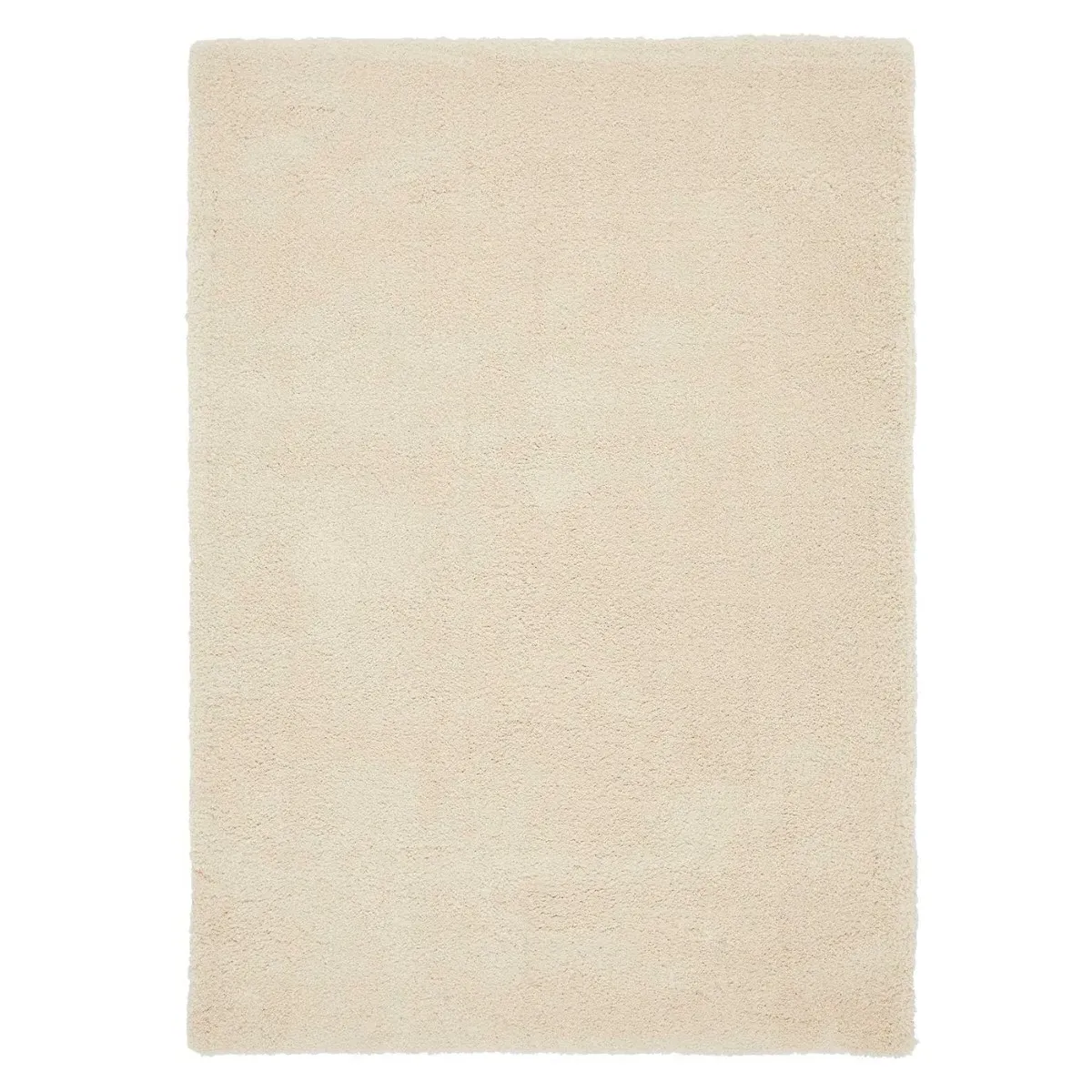 Tala Ivory Square Rug - Ivory, Polyester