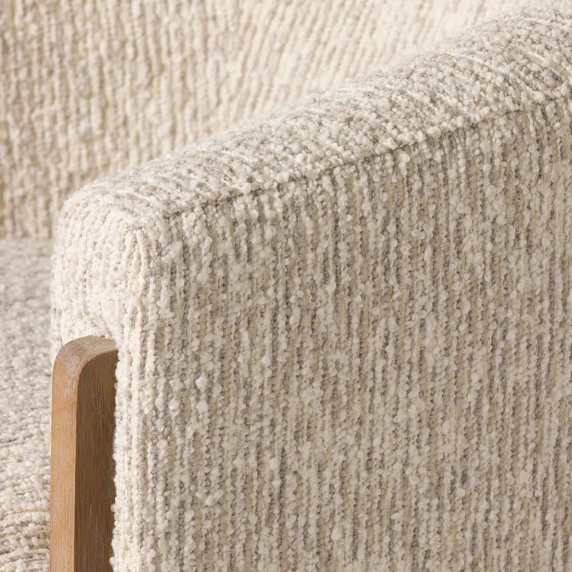 Talbot Armchair - Grey, Fabric