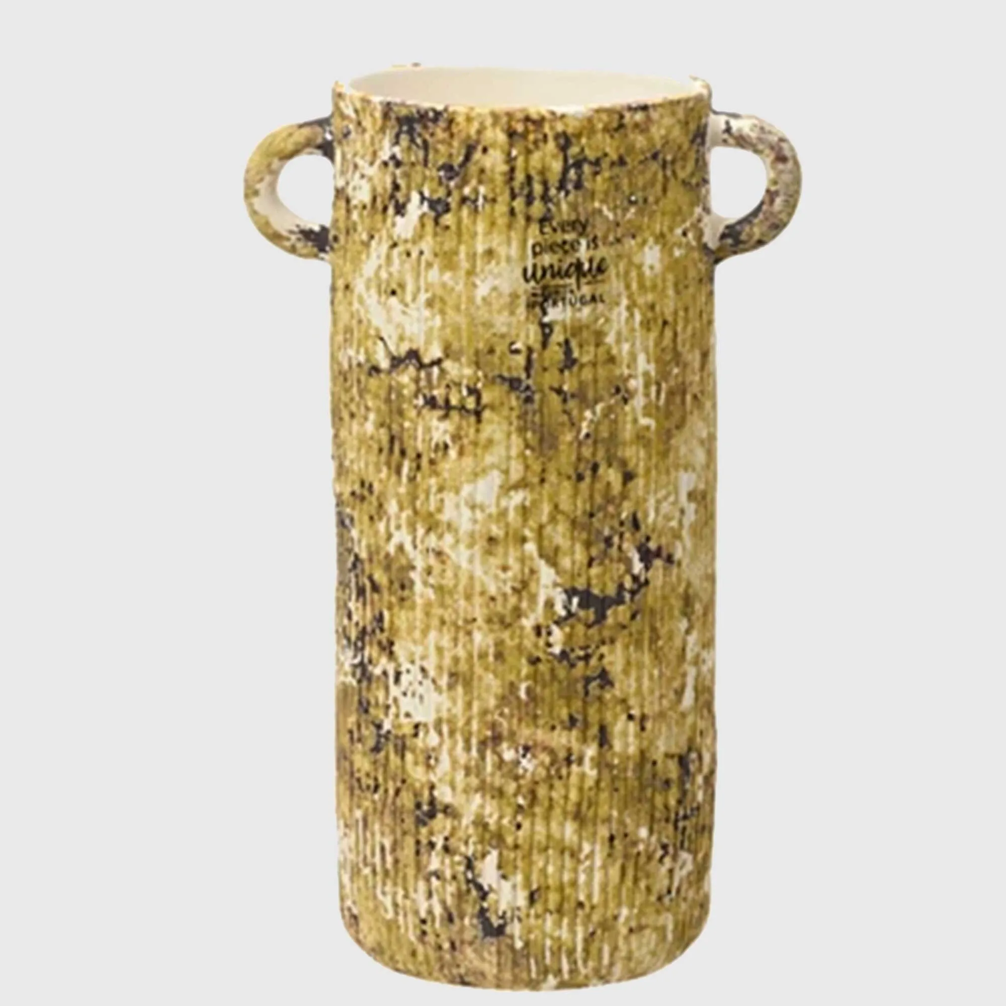 Tall Ceramic Vase - Green, Earthenware product
