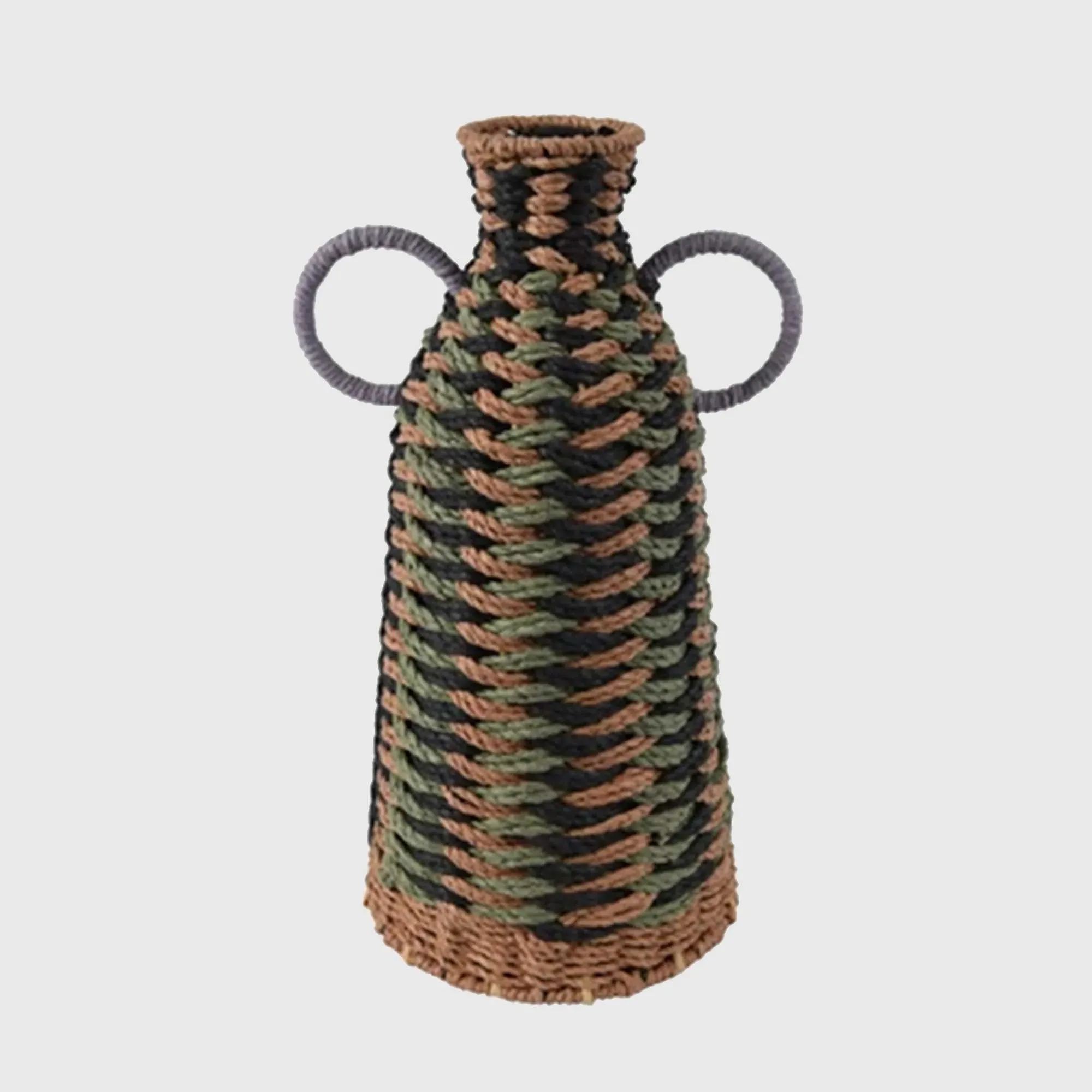 Tall Rattan Vase - Paper Rope product