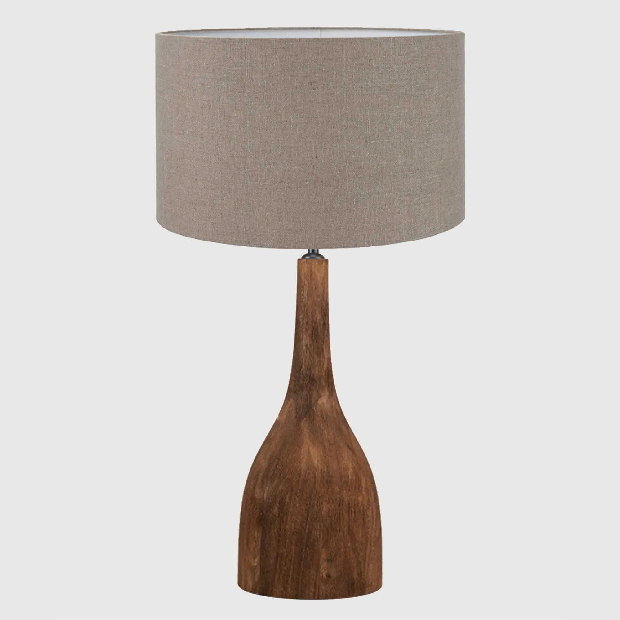 Tall Table Lamp - Mango Wood