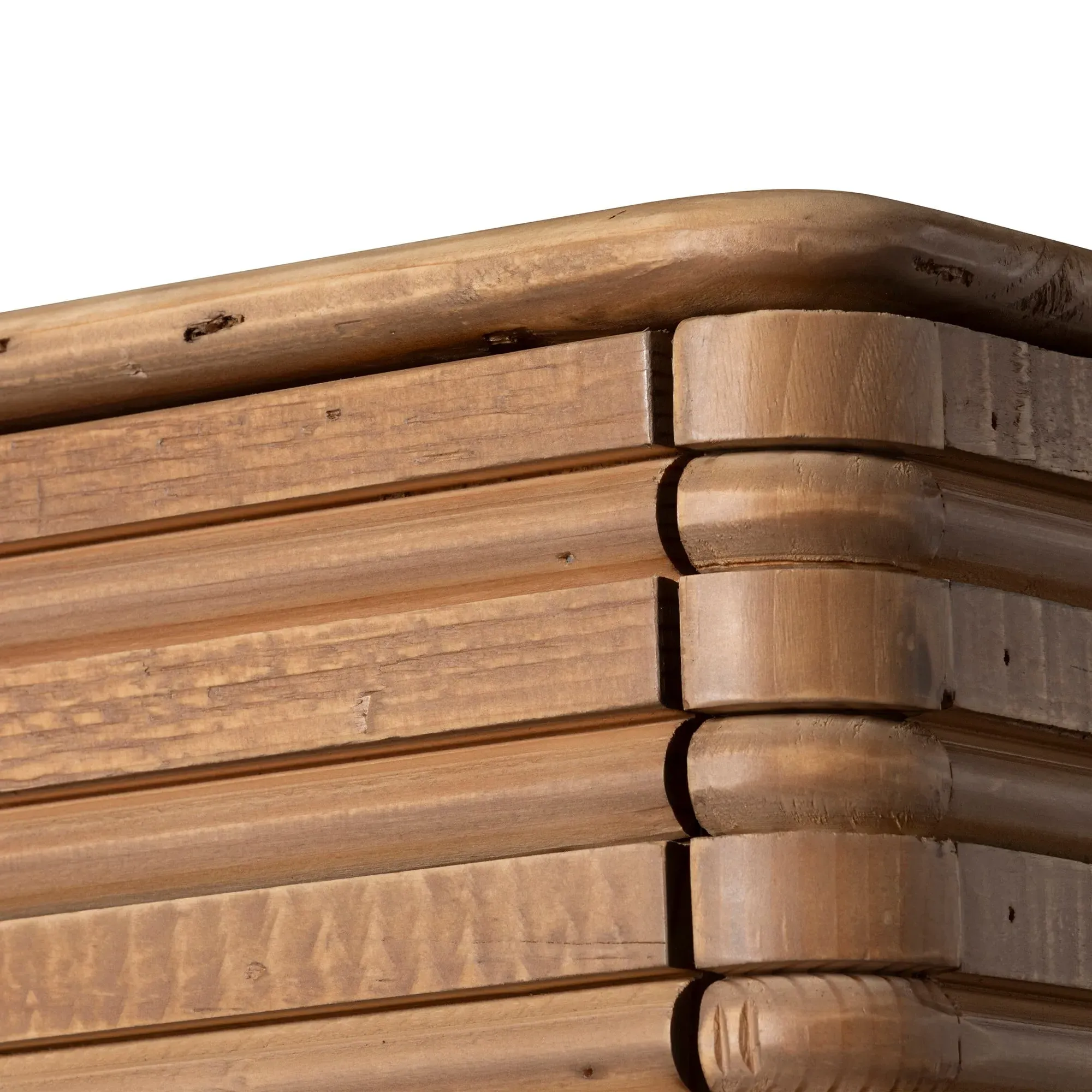 Tamia 2 Door Wardrobe - Brown, Reclaimed Wood