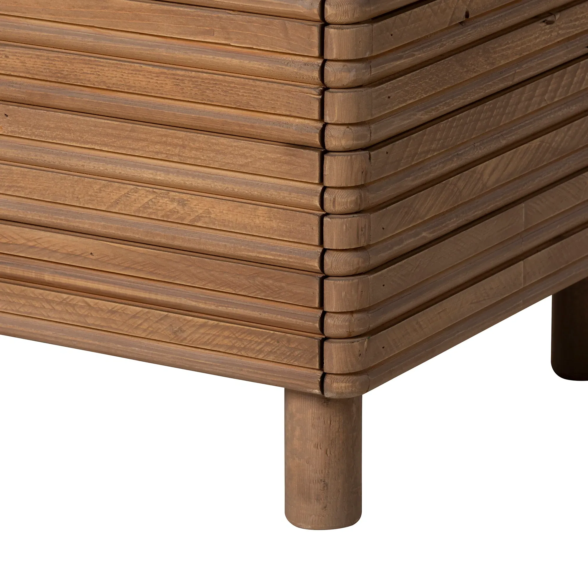 Tamia 7 Drawer Chest - Brown, Reclaimed Wood