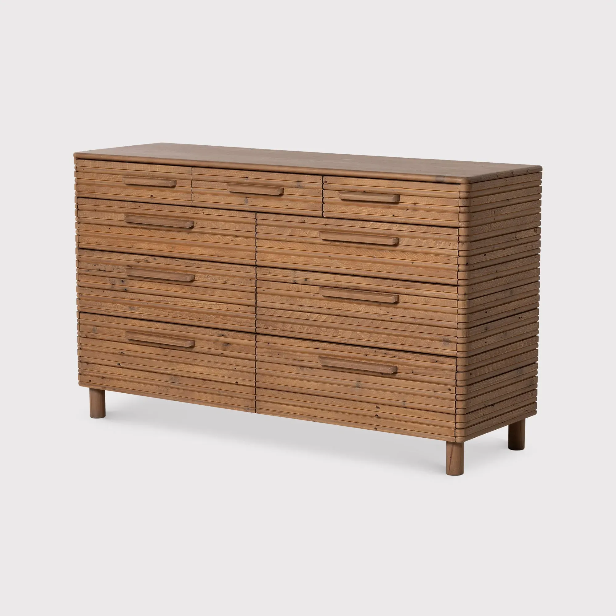 Tamia 9 Drawer Chest - Brown, Reclaimed Wood image