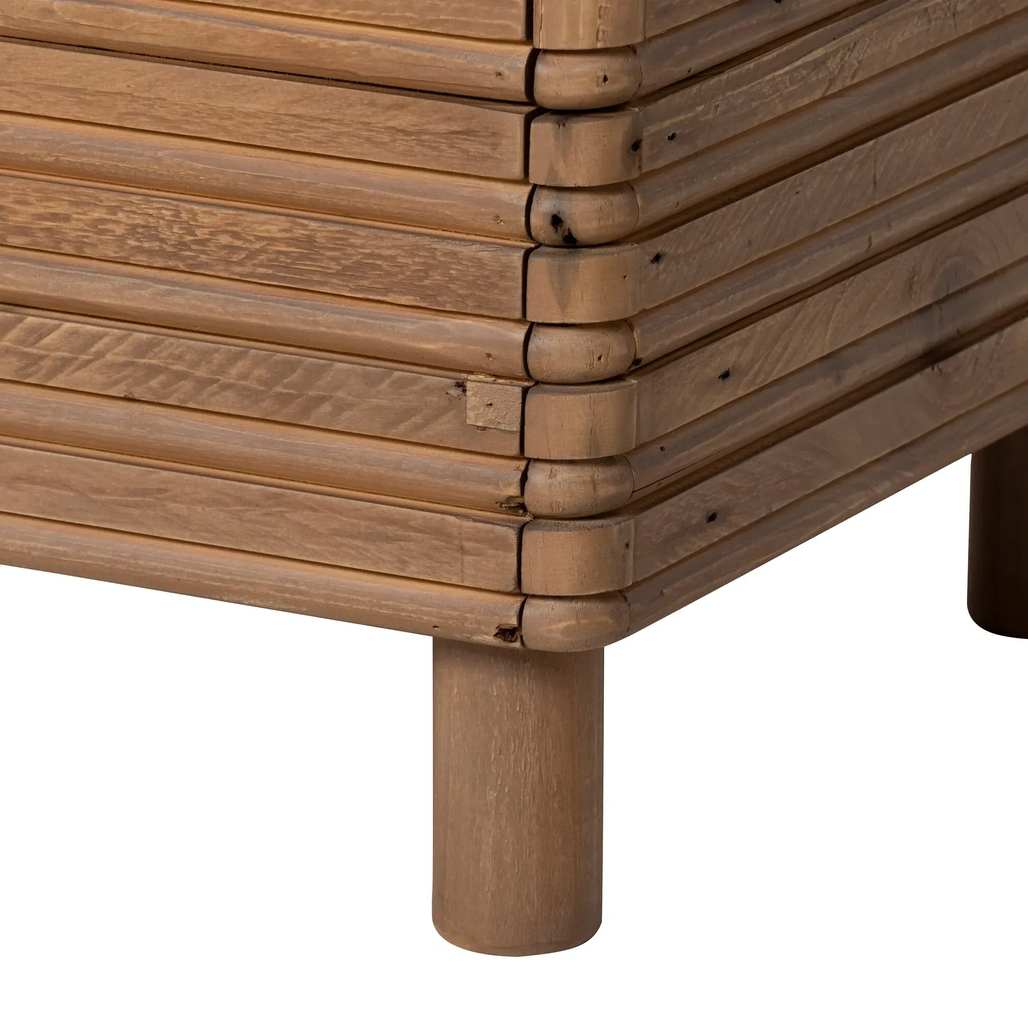 Tamia Cabinet with 6 Drawers - Brown, Wood