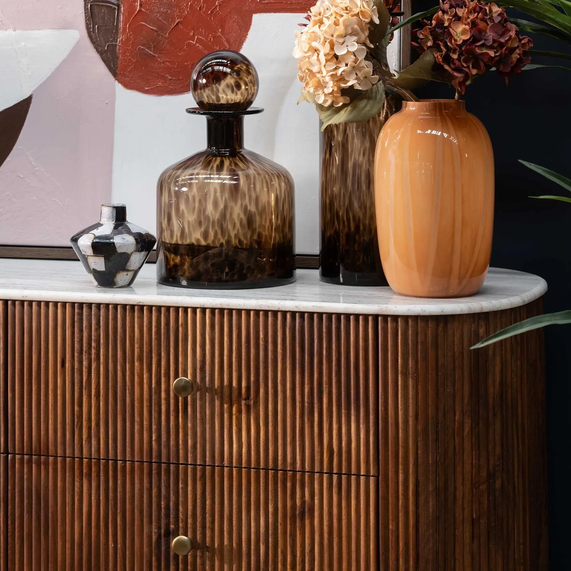 Tasso 6 Drawer Chest of Drawers - Brown, Wood