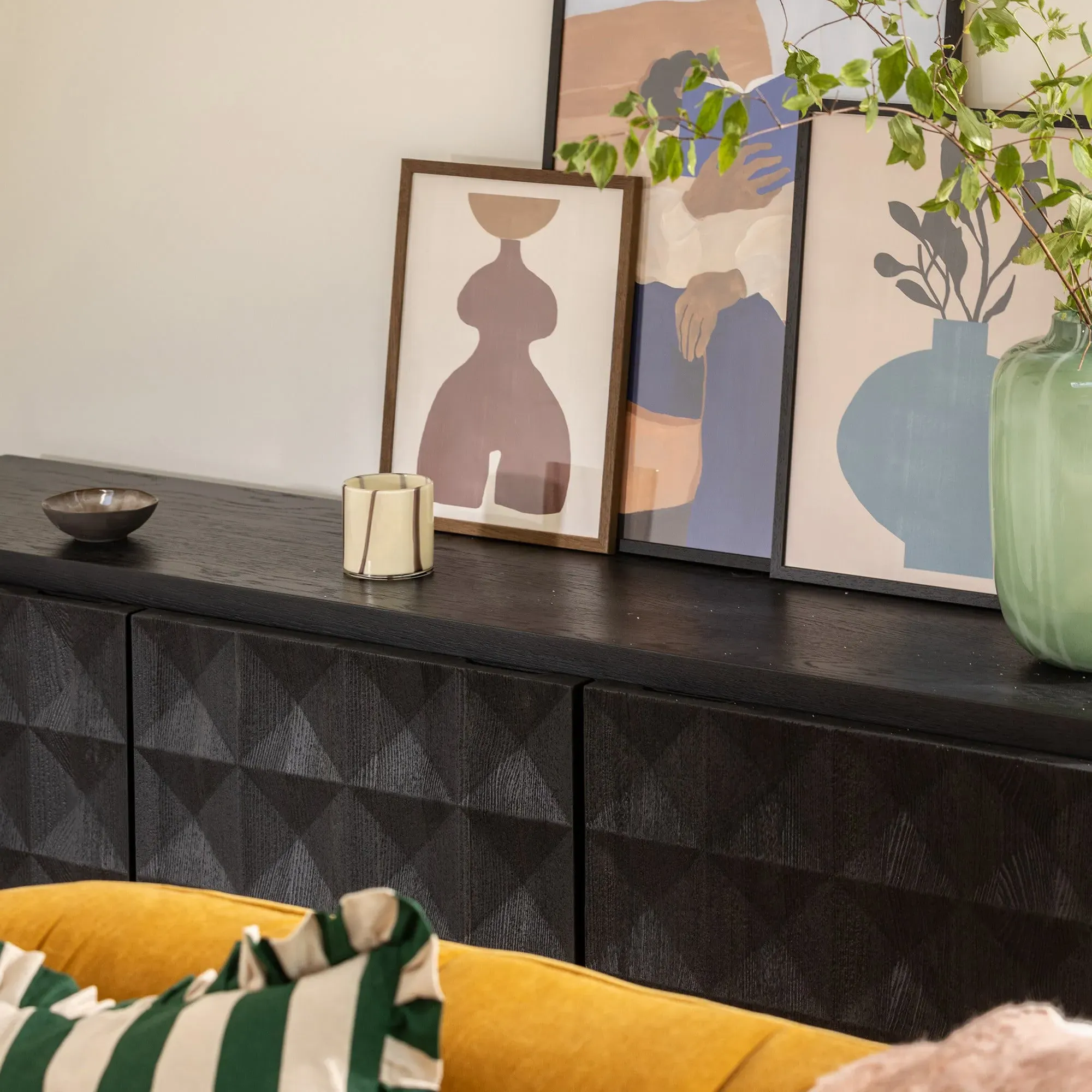 Tatton Sideboard - Black Oak