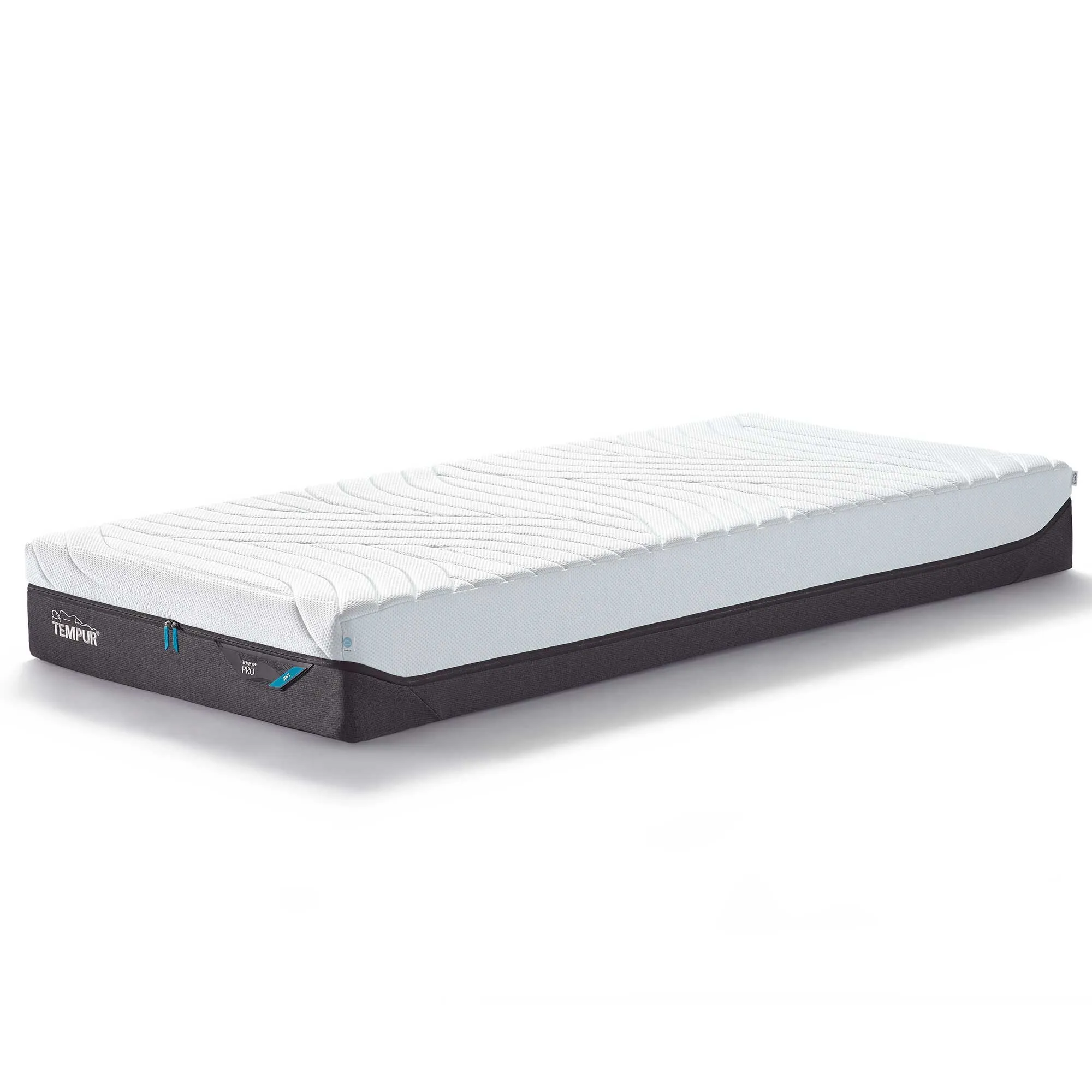 Tempur Pro CQ Soft Single Mattress - Grey alternate view