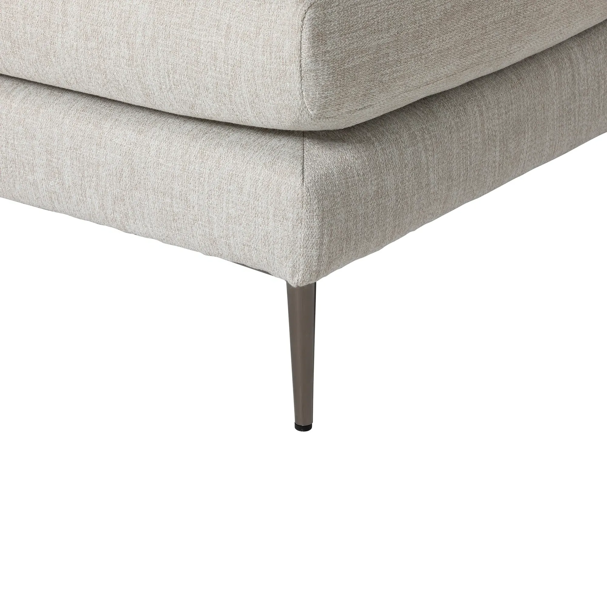 Tetbury Stool - Neutral Fabric