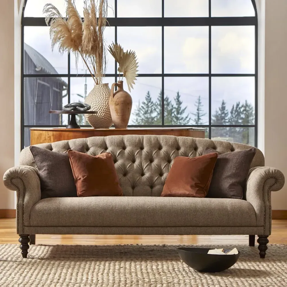 Tetrad Arbroath Grand Sofa - Brown, Fabric