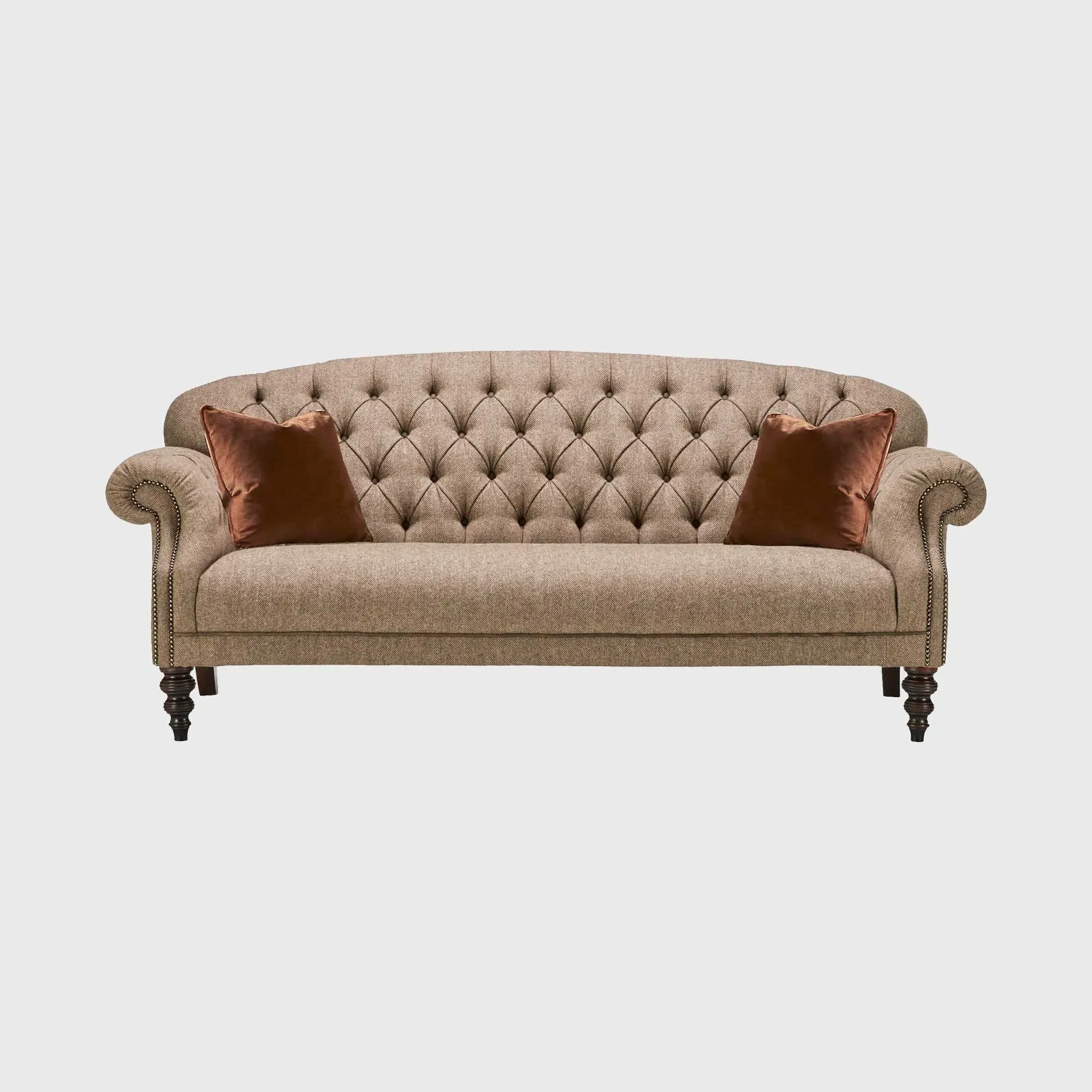 Tetrad Arbroath Grand Sofa - Brown, Fabric