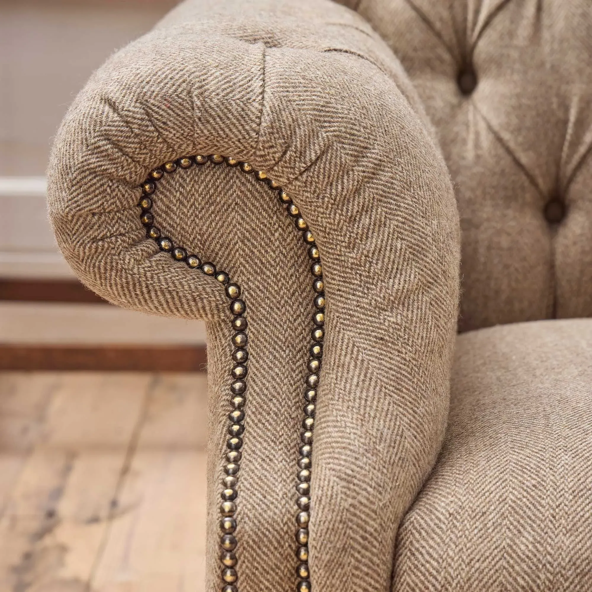 Tetrad Arbroath Midi Sofa - Brown, Fabric