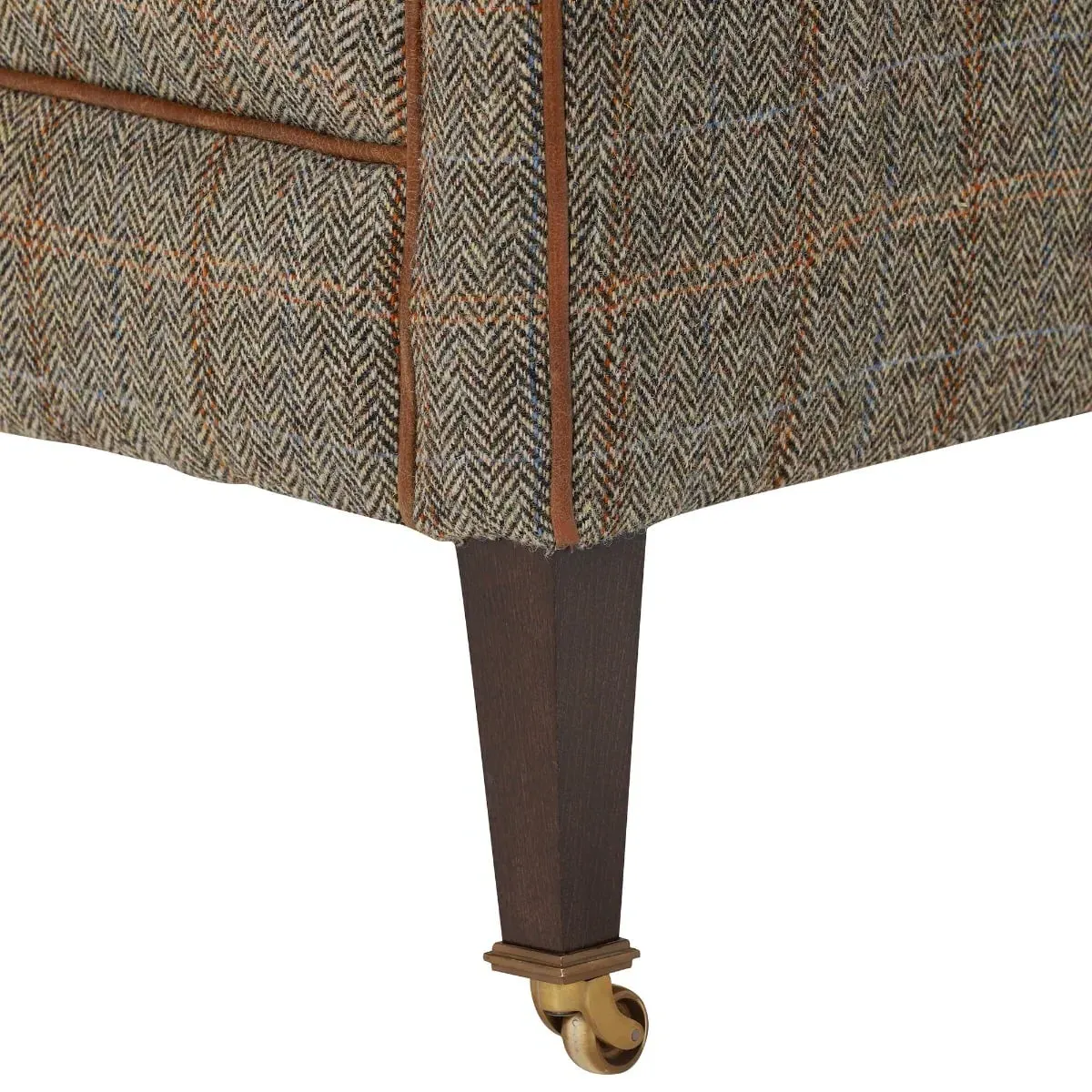 Tetrad Harris Tweed Bowmore Armchair - Bracken Herringbone