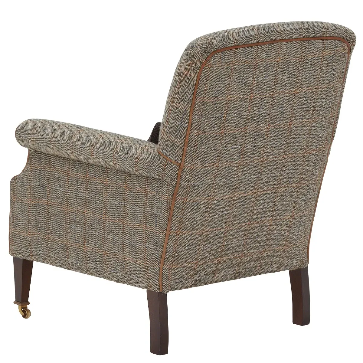 Tetrad Harris Tweed Bowmore Armchair - Bracken Herringbone