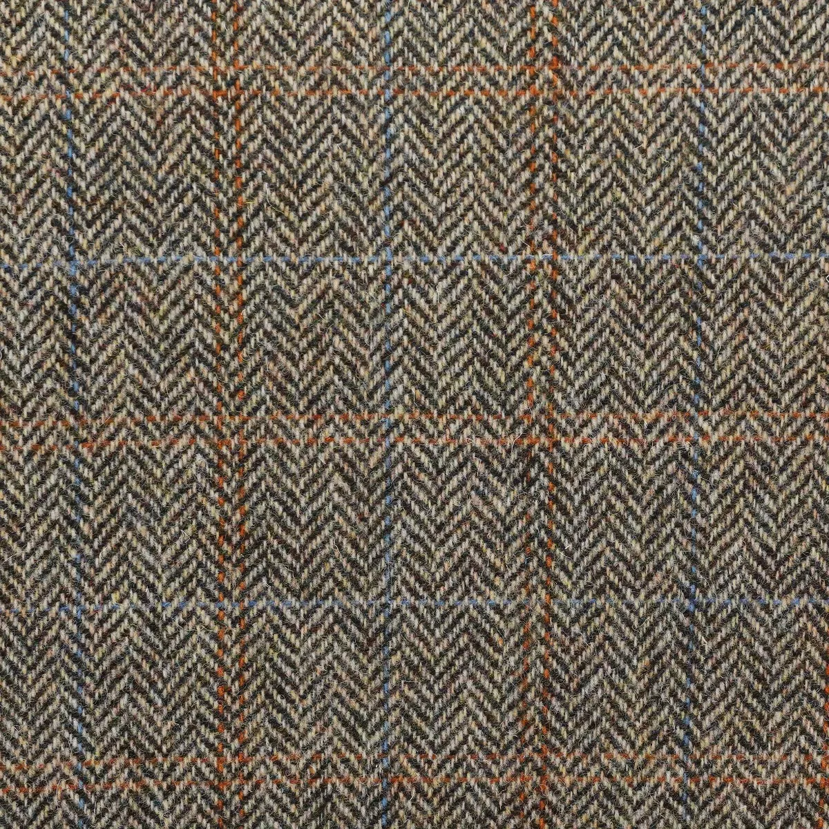 Tetrad Harris Tweed Bowmore Armchair - Bracken Herringbone