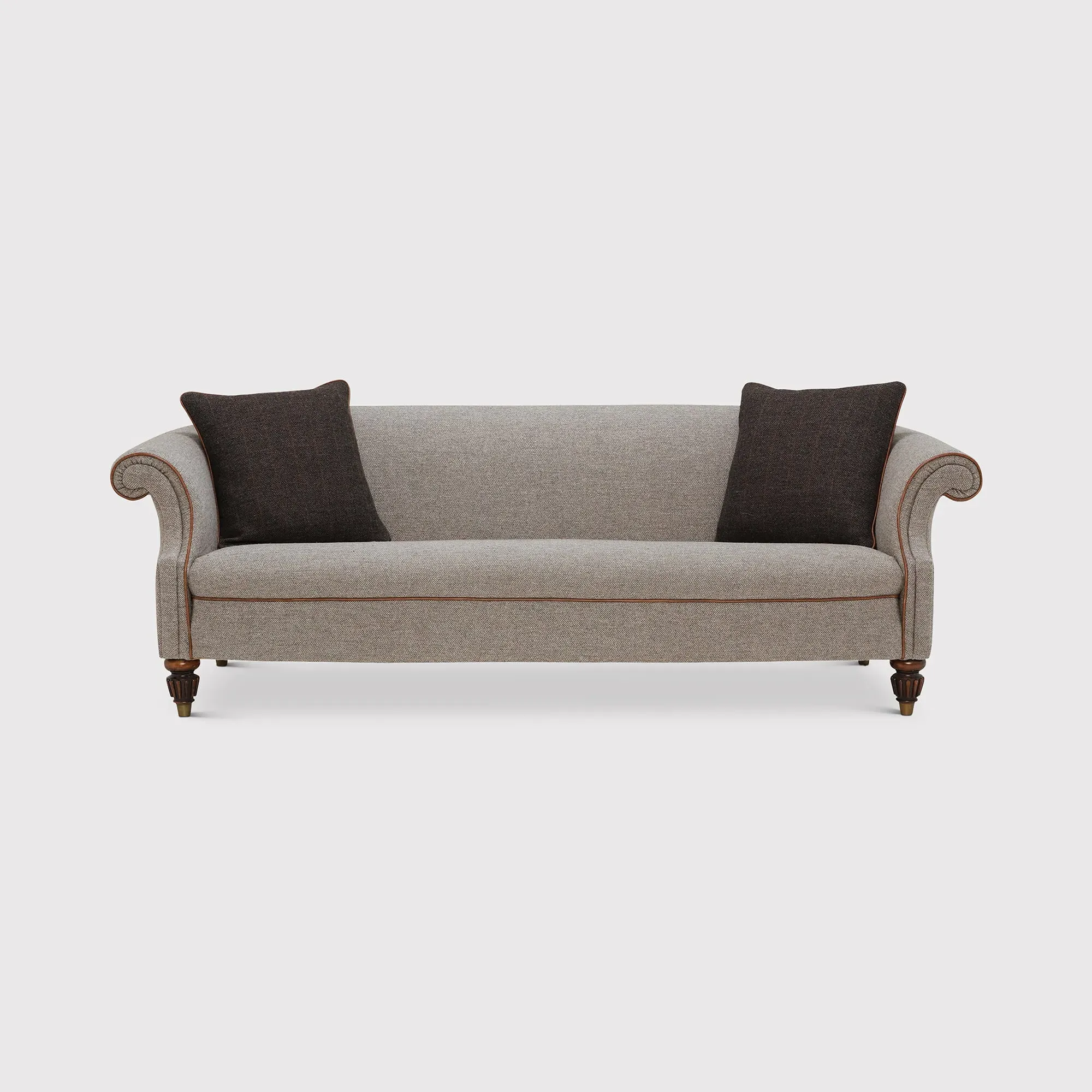 Tetrad Harris Tweed Bowmore Grand 3-Seater Sofa - Neutral