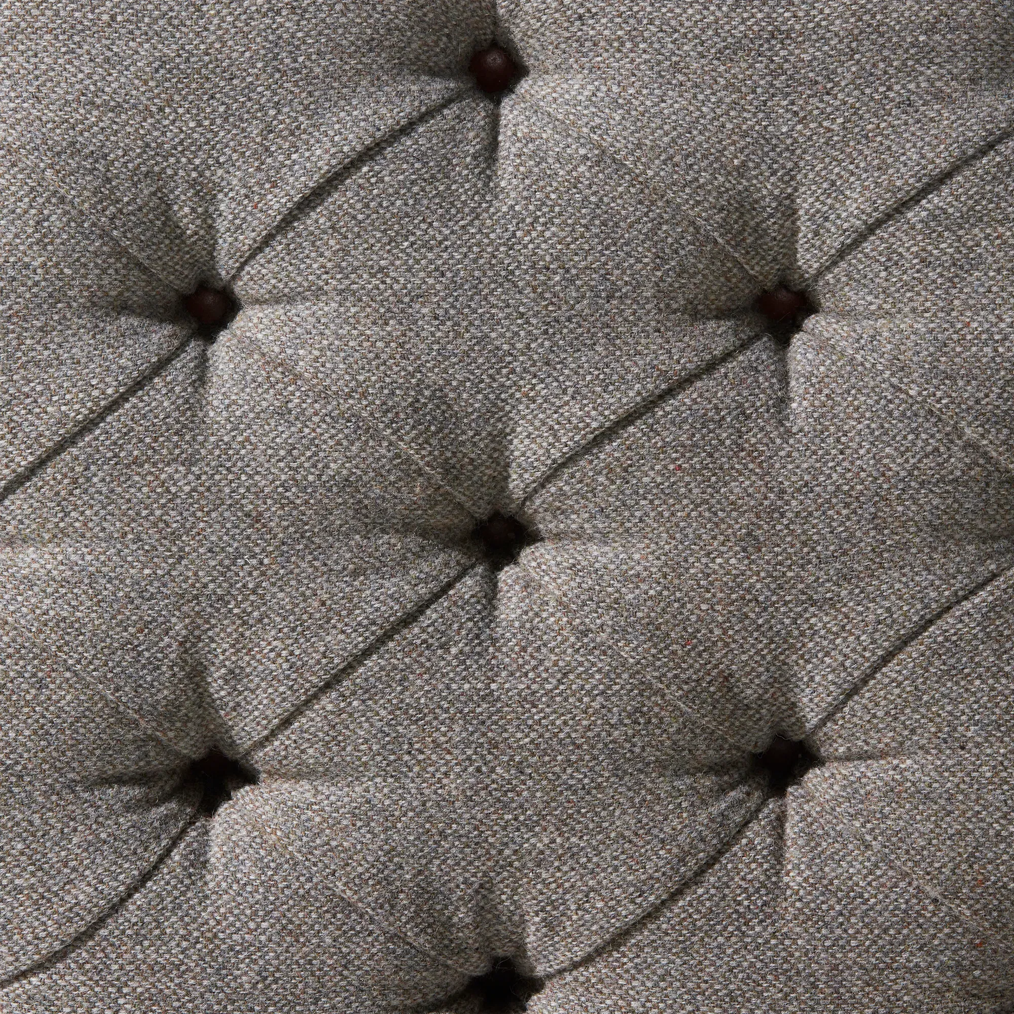 Tetrad Harris Tweed Bowmore Stool - Neutral