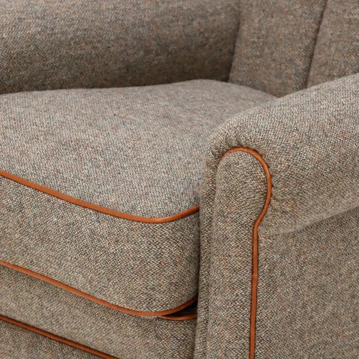 Tetrad Harris Tweed Dunmore Armchair - Neutral