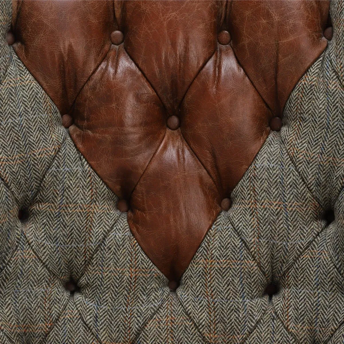 Tetrad Harris Tweed Mackenzie Wing Chair - Fabric