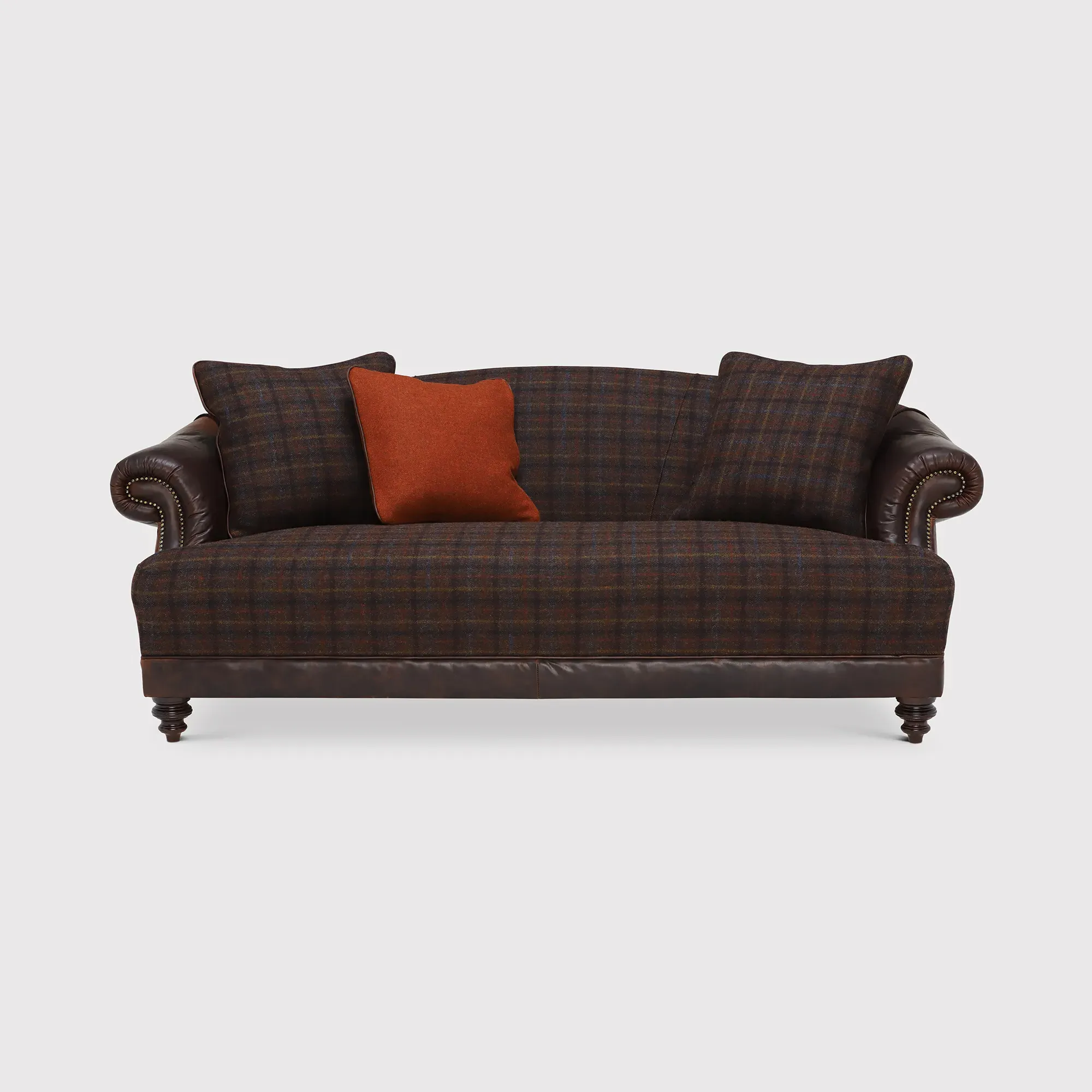 Tetrad Harris Tweed Taransay Midi 3-Seater Sofa - Dornoch Check