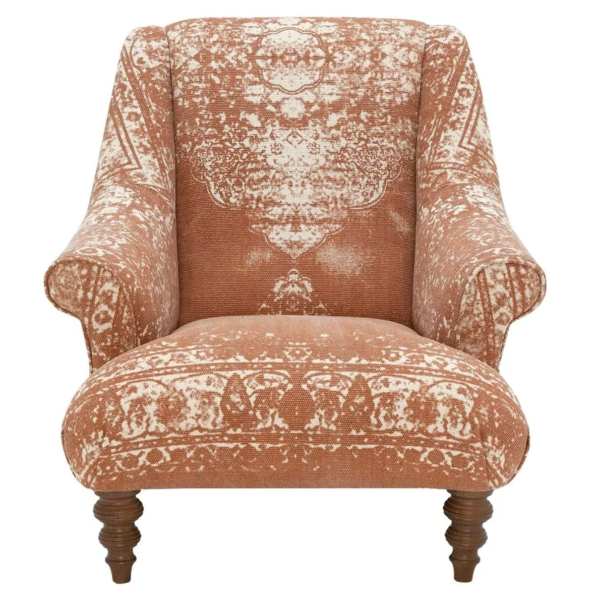 Tetrad Jacaranda Armchair - Terracotta, Fabric