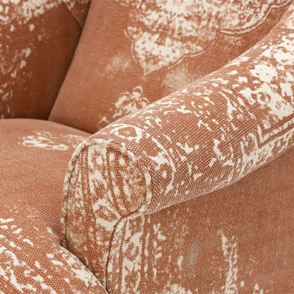 Tetrad Jacaranda Armchair - Terracotta, Fabric