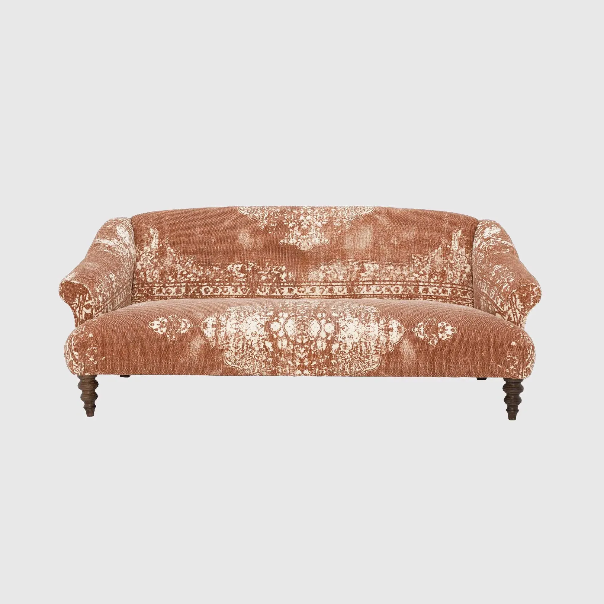 Tetrad Jacaranda Midi Sofa - Terracotta, Fabric