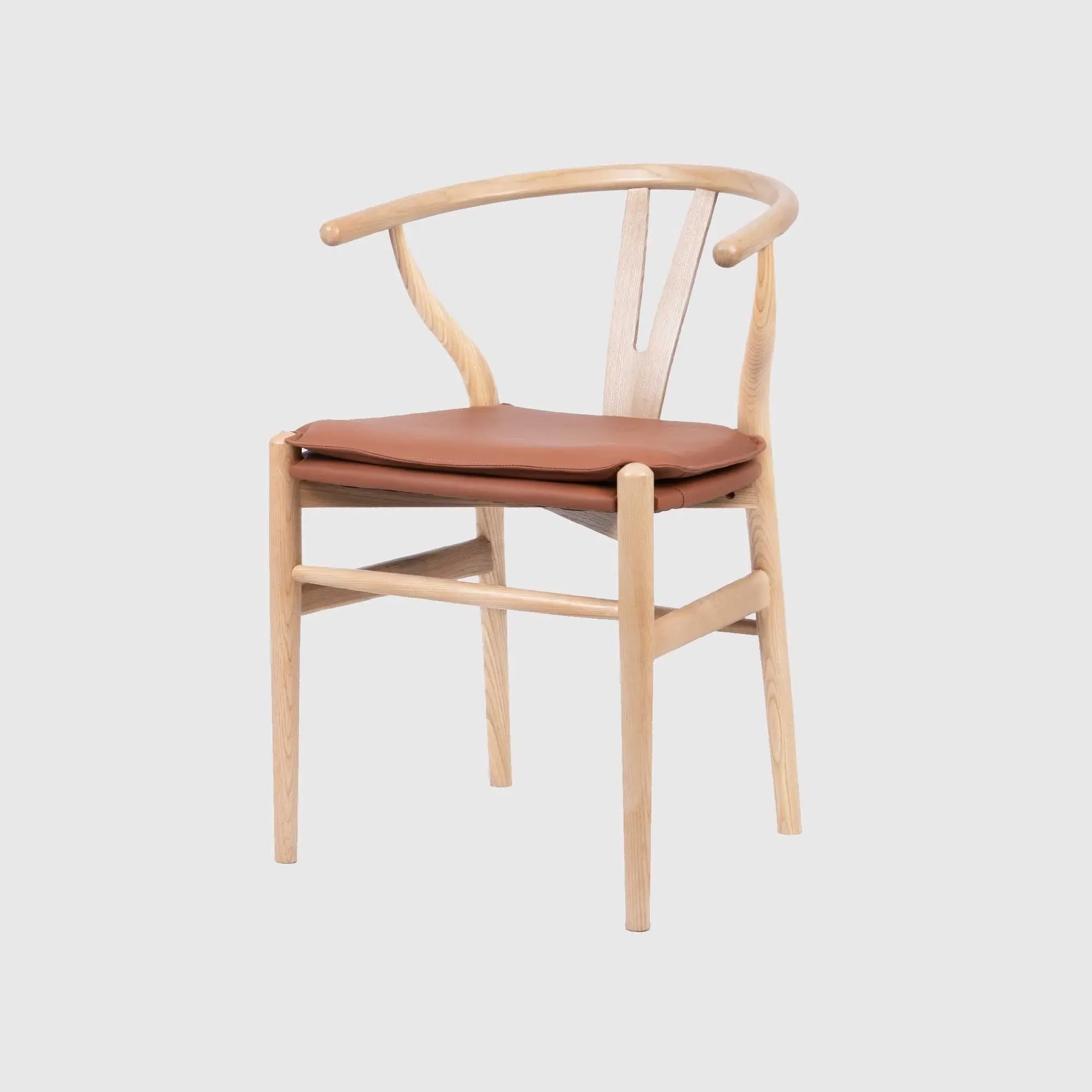 Thoren Dining Chair - Brown, Faux Leather product