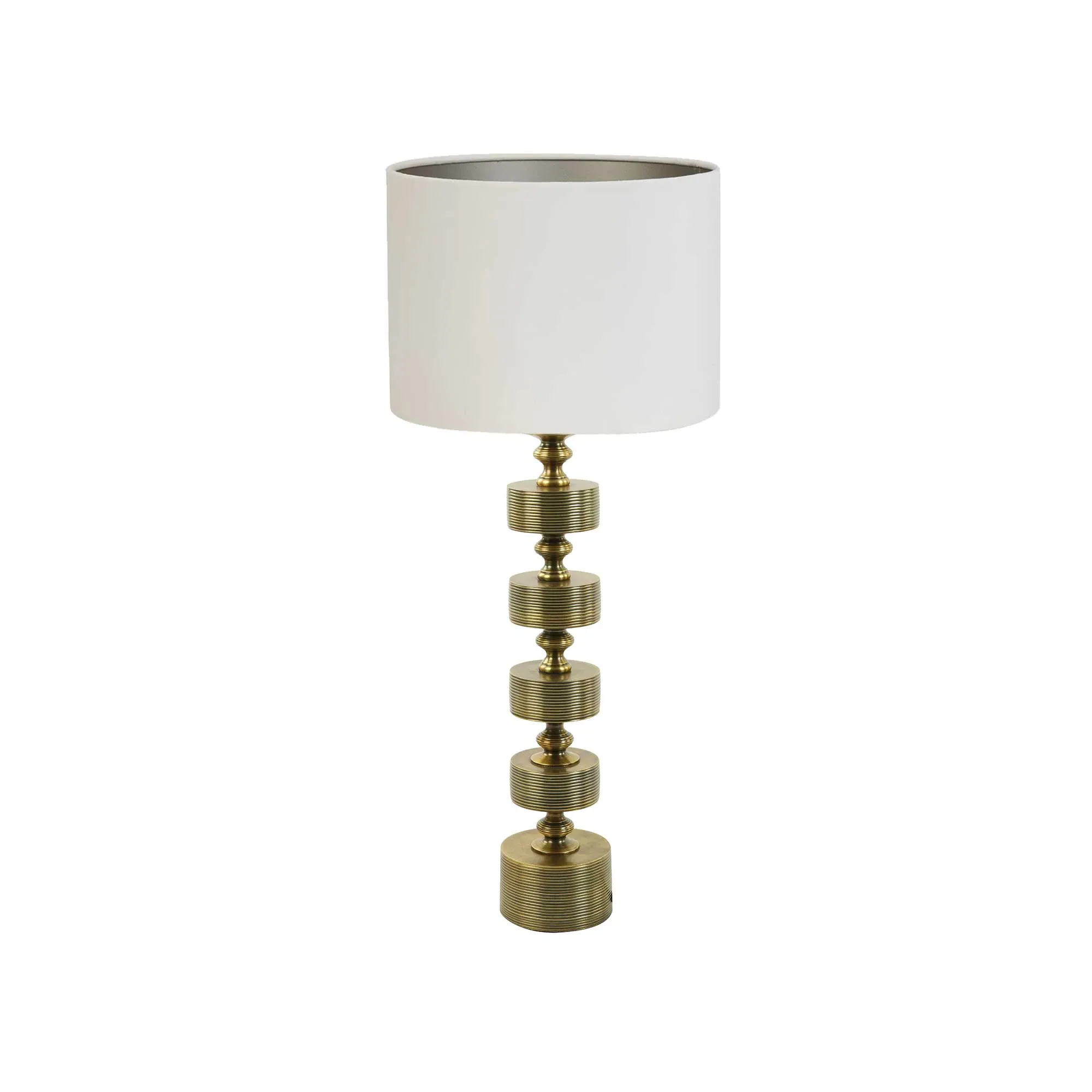 Tiered Table Lamp - Gold, Brass image