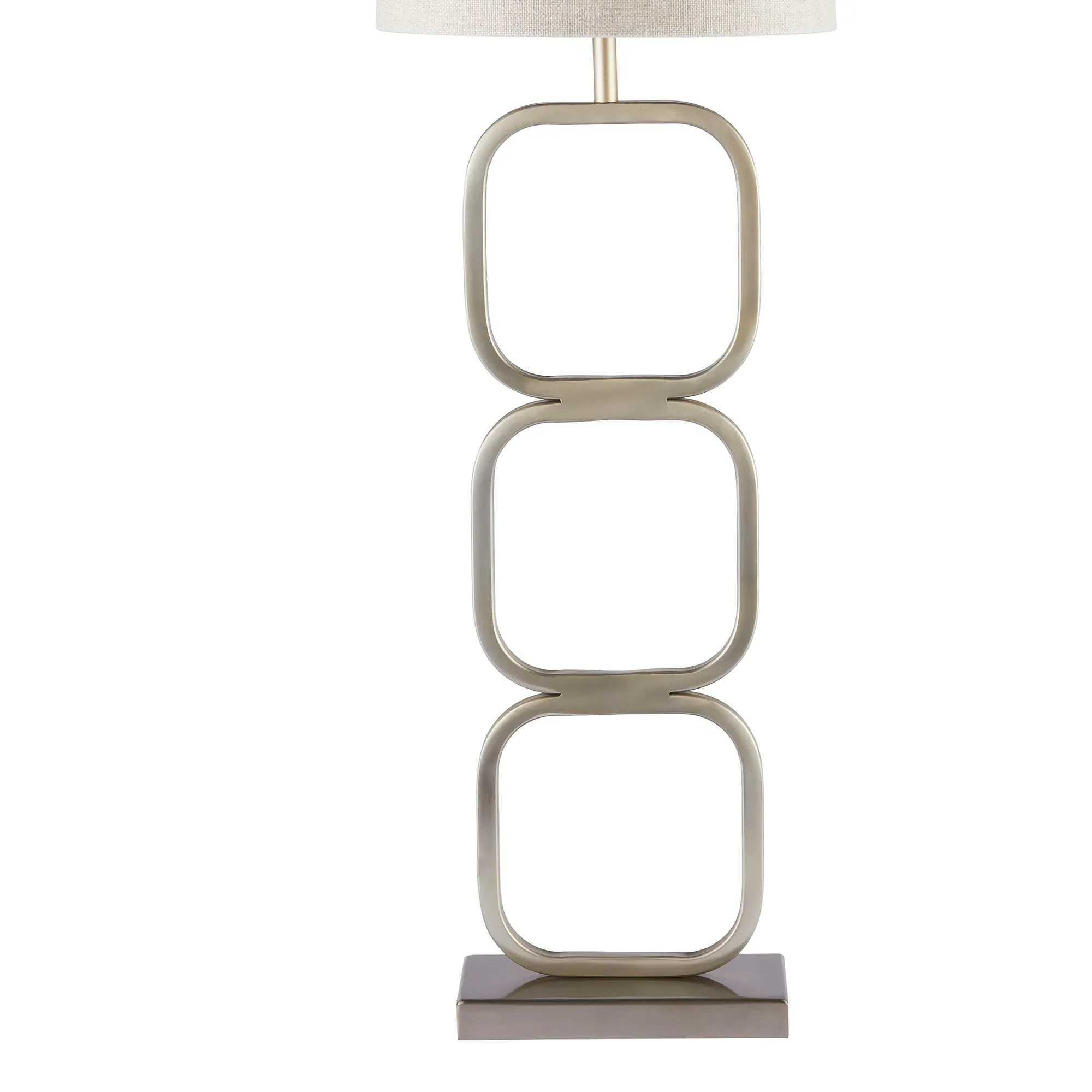 Tiered Table Lamp - Gold, Metal