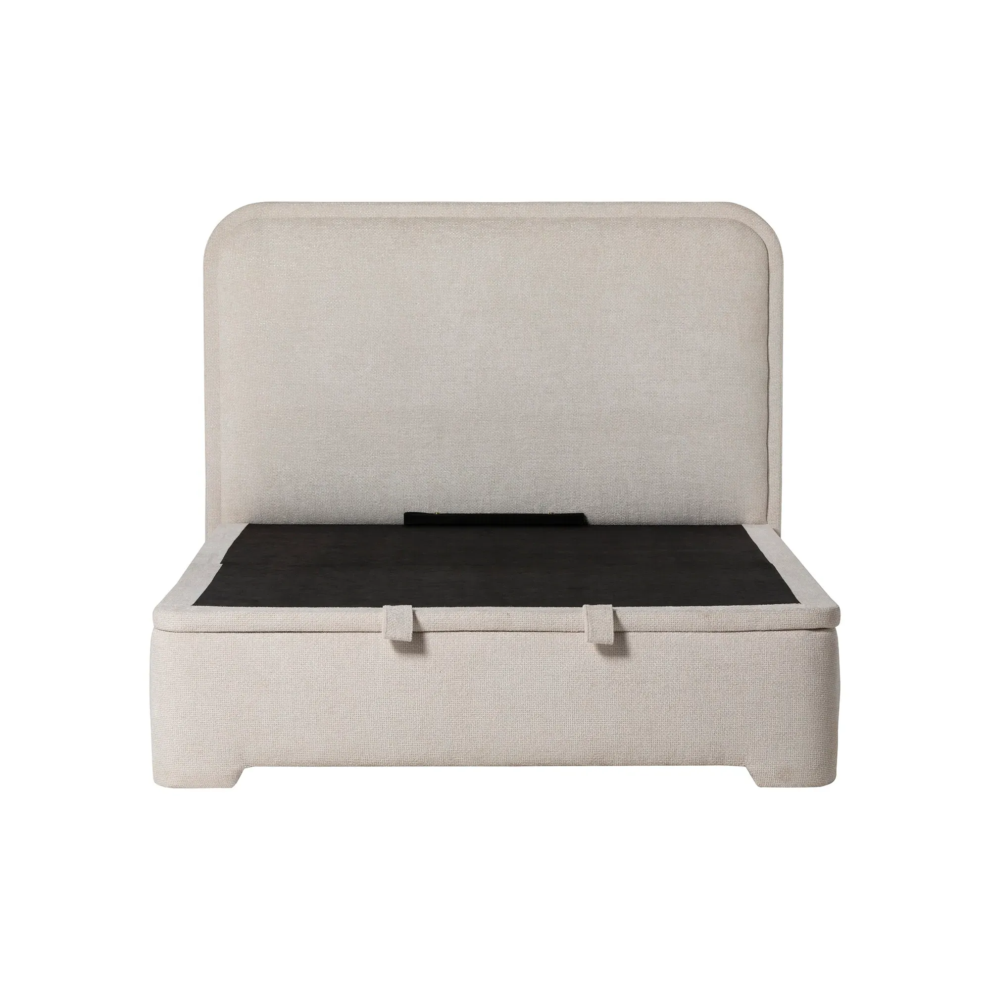 Tilbury Double Bed Frame with Curved Headboard - Neutral