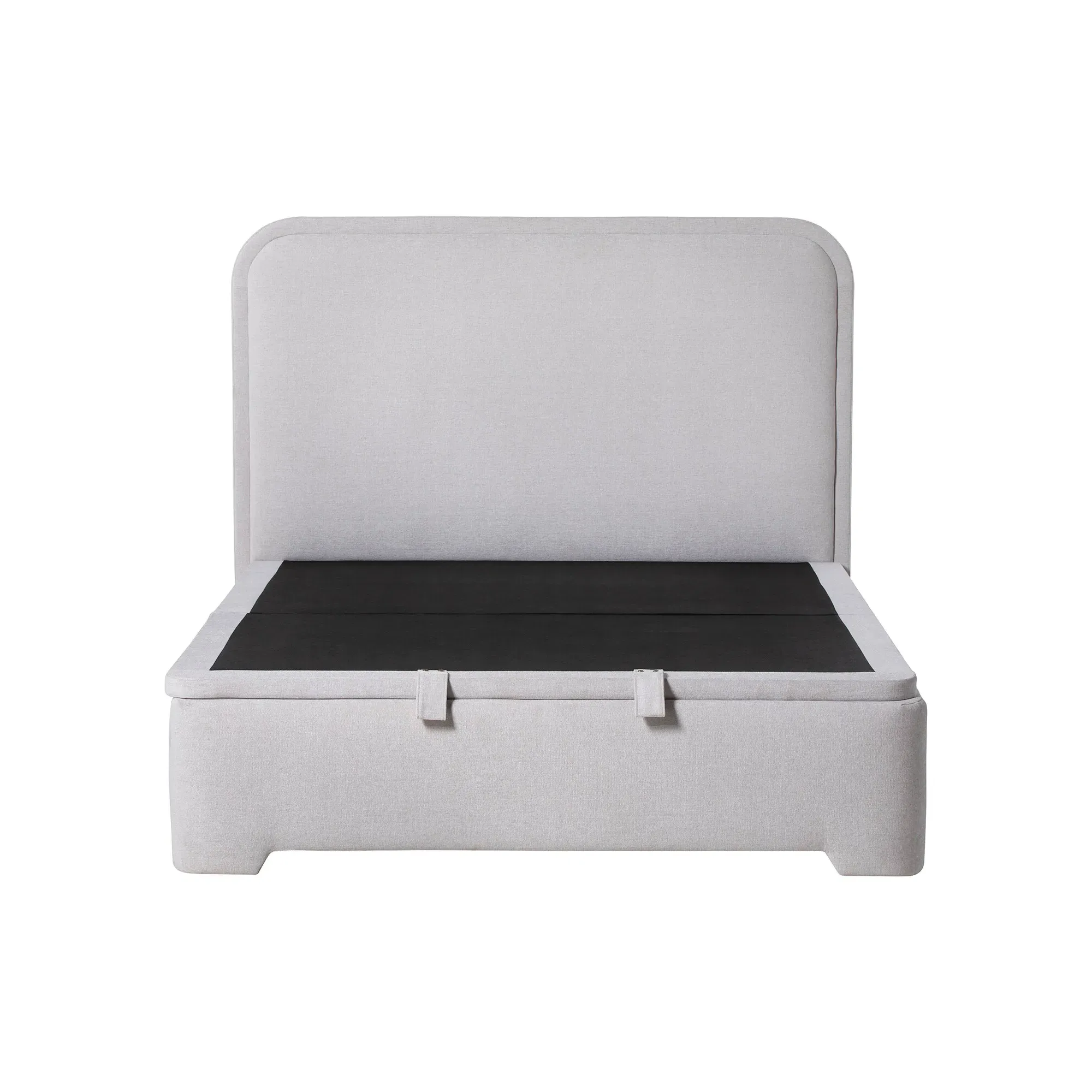 Tilbury Super King Bed with Curved Headboard - Grey