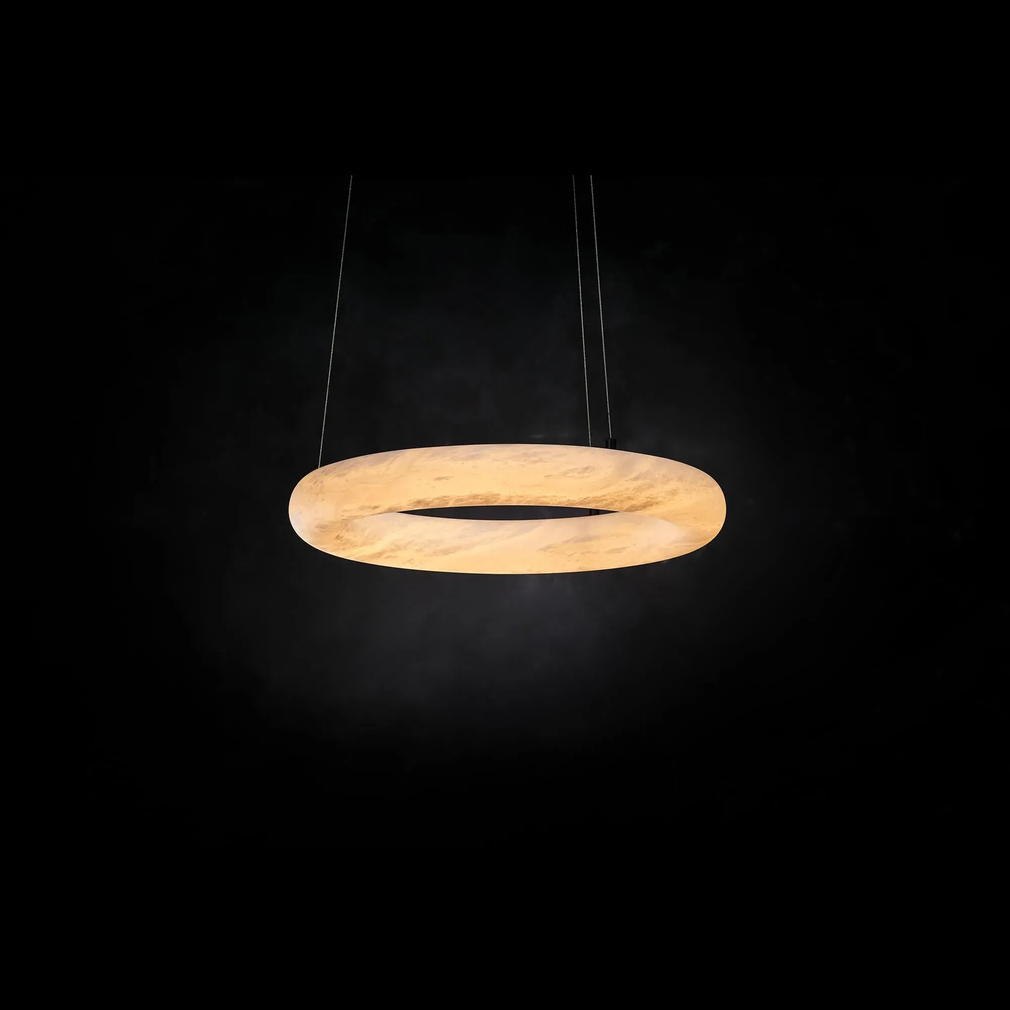 Timothy Oulton Alabaster Ring Pendant Light - Neutral