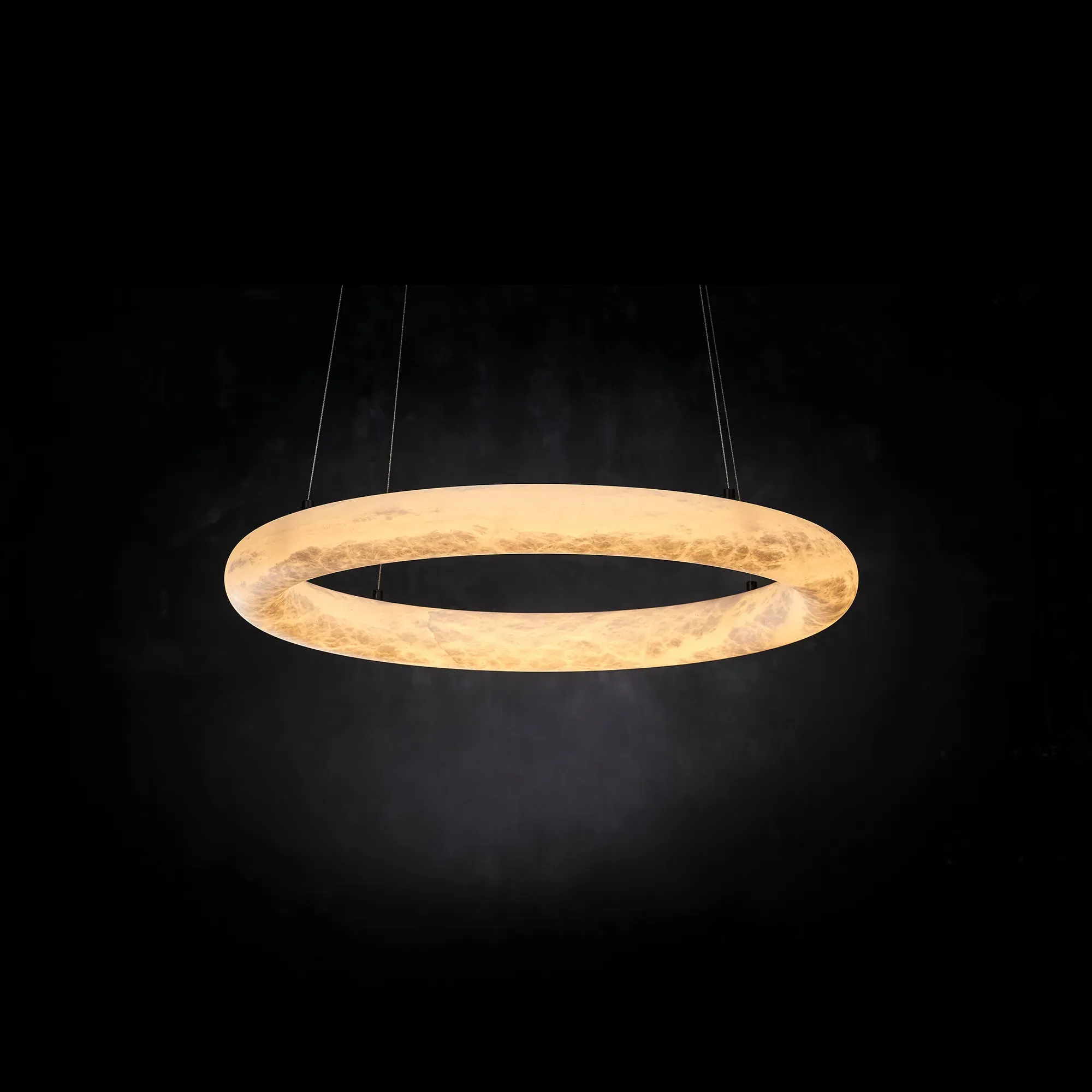 Timothy Oulton Alabaster Ring Pendant Light - Neutral