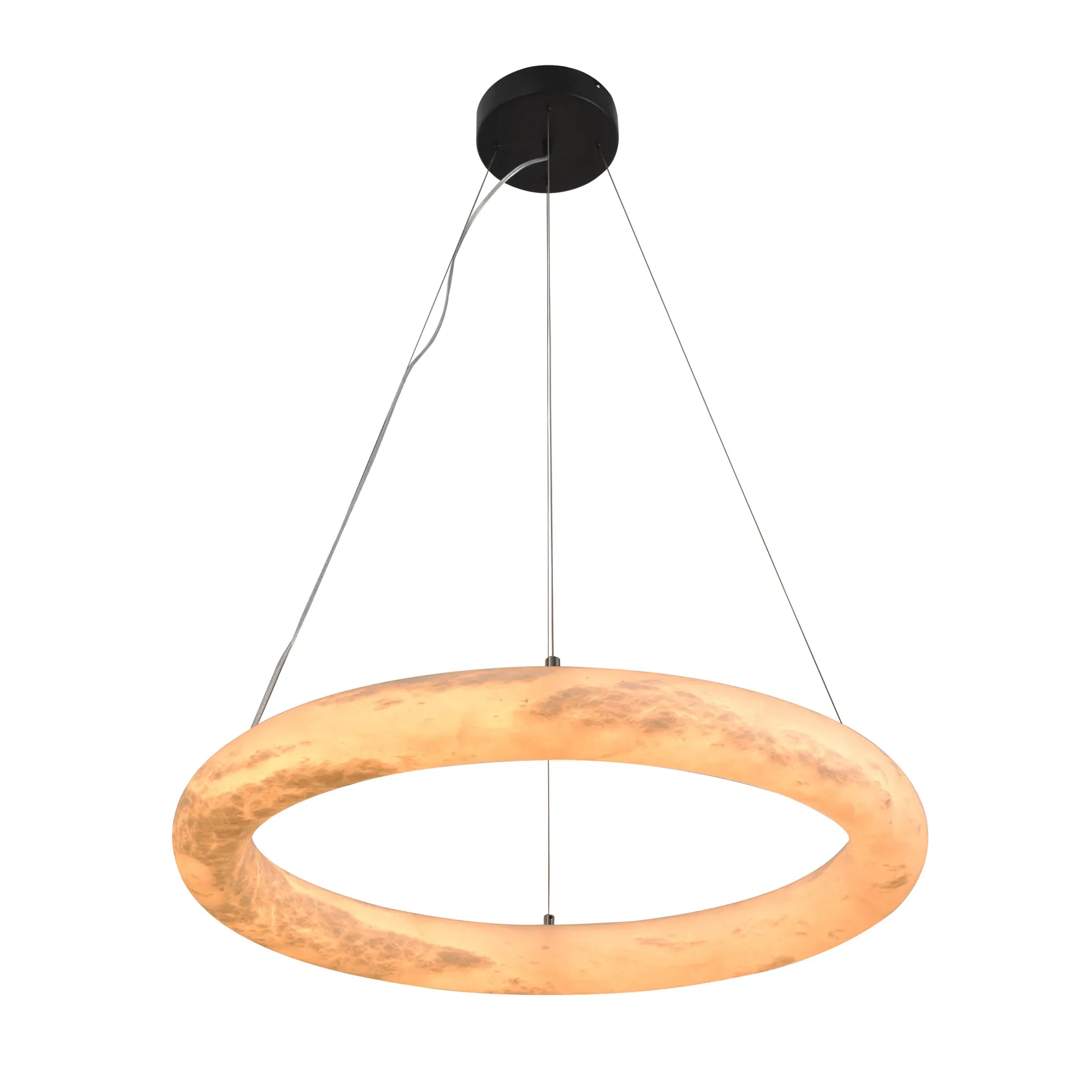 Timothy Oulton Alabaster Ring Pendant Light - Neutral