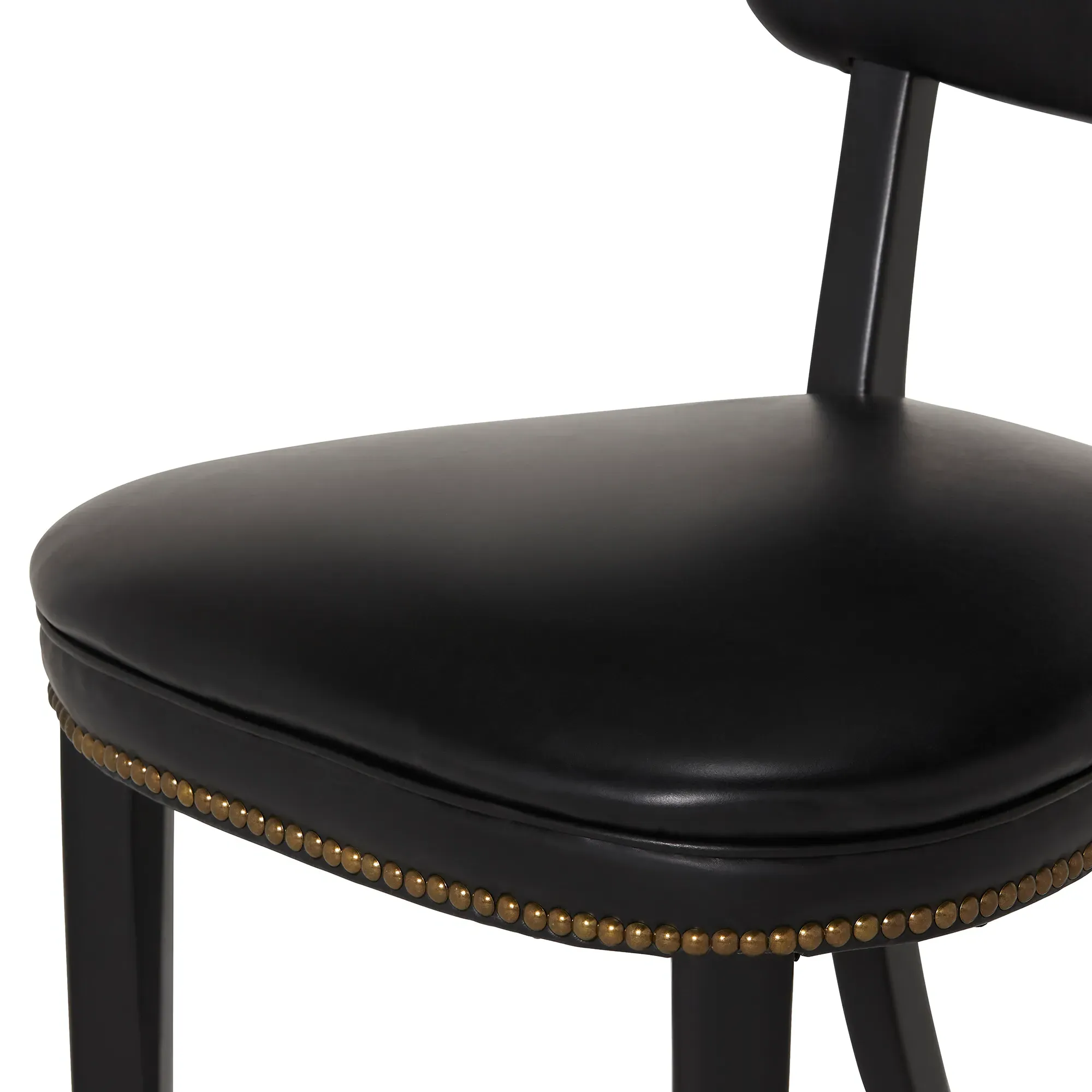 Timothy Oulton Angeles Dining Chair - Black, Leather