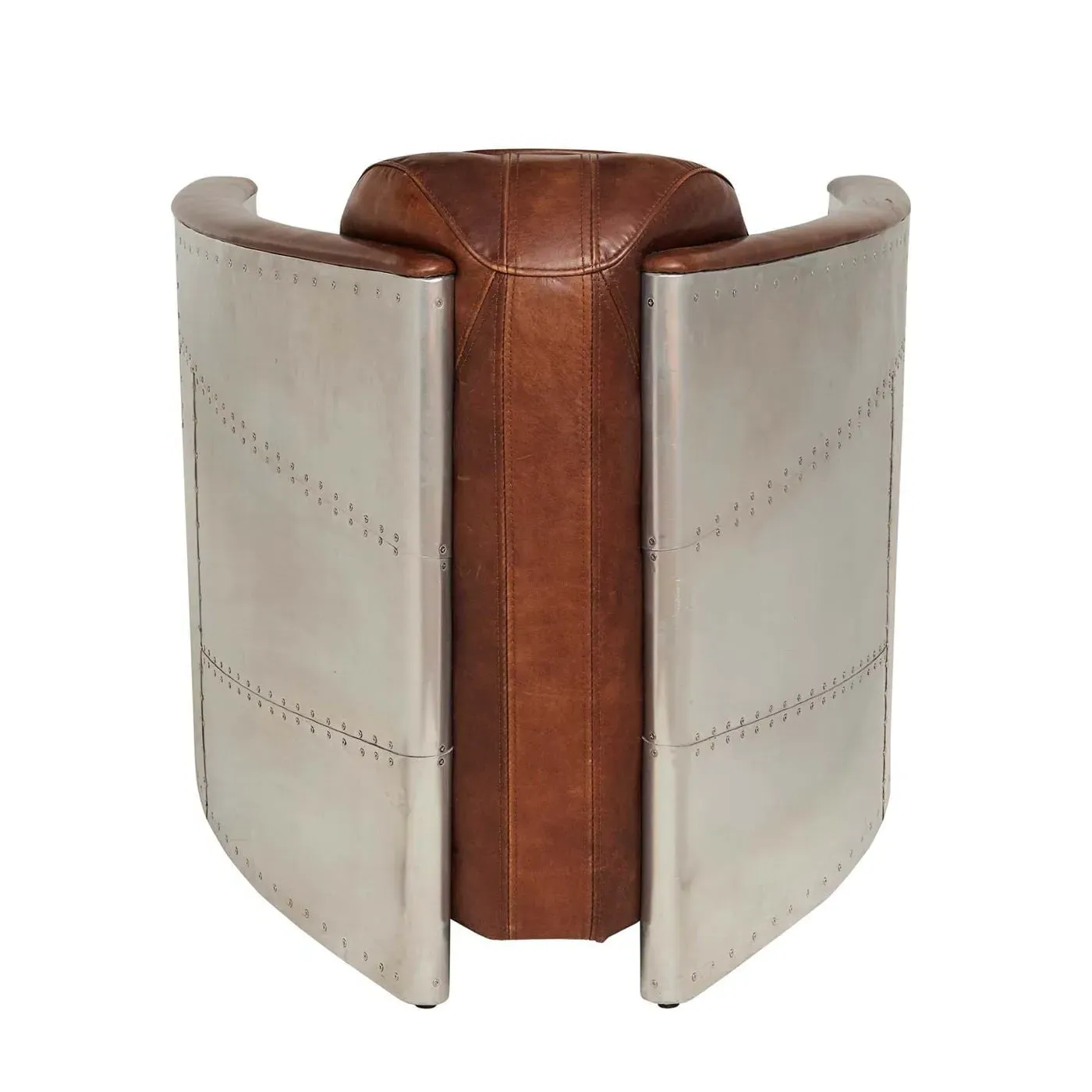 Timothy Oulton Aviator Tomcat Armchair - Brown, Leather