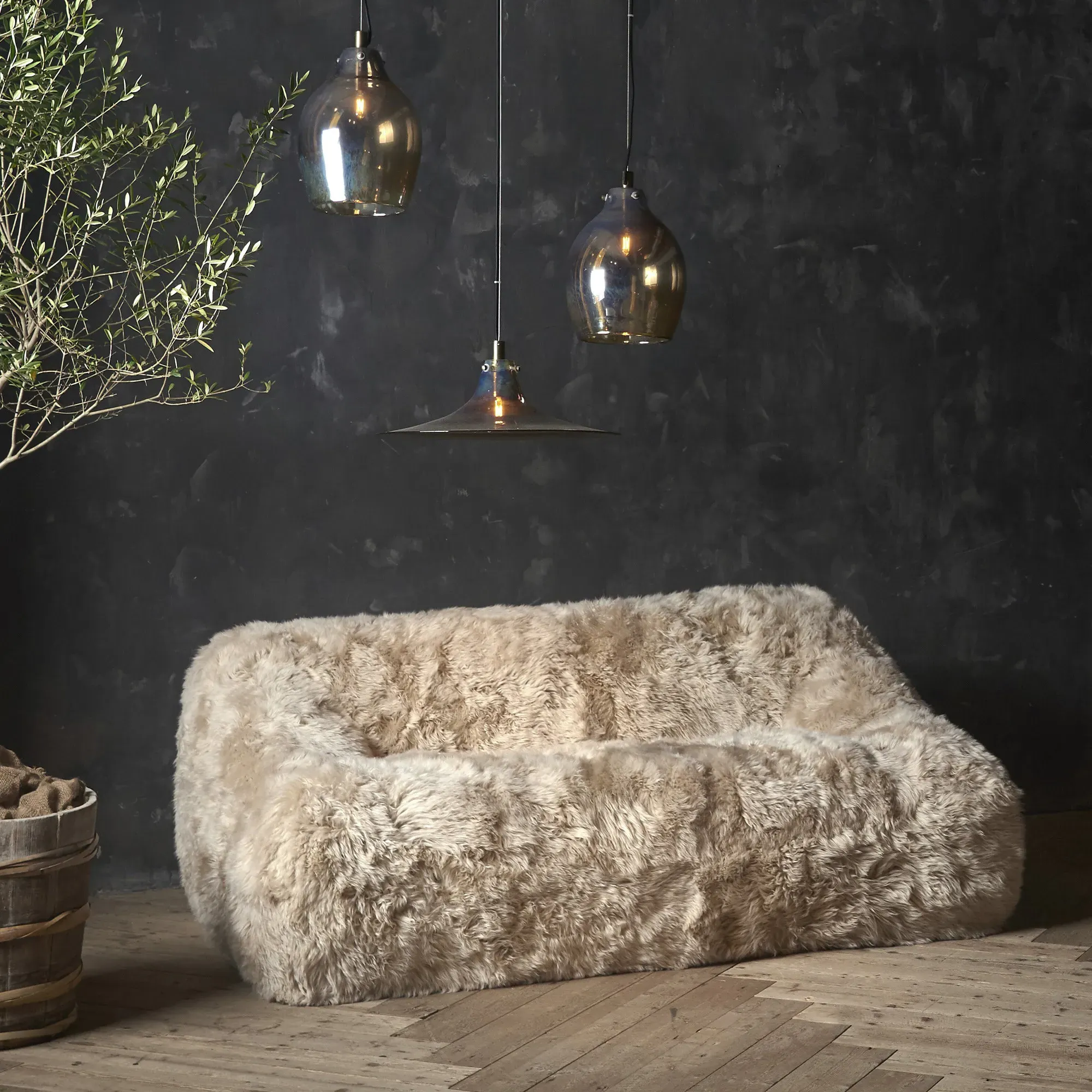 Timothy Oulton Baqtasi 2-Seater Sofa - Neutral, Leather