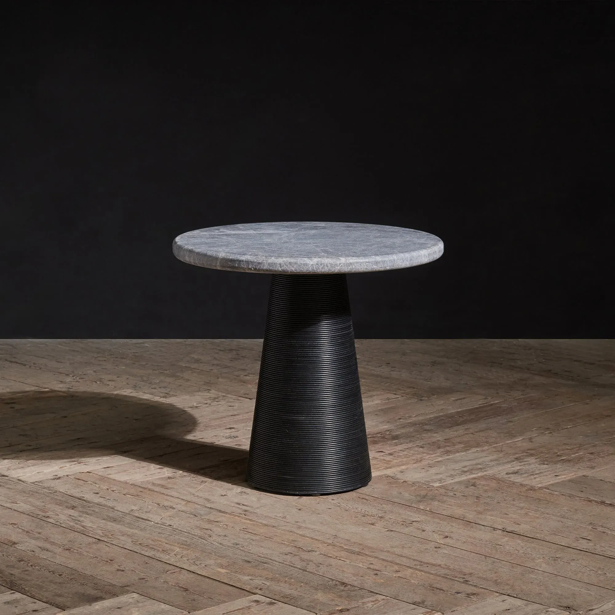 Timothy Oulton Bootlace Round Side Table - Marble