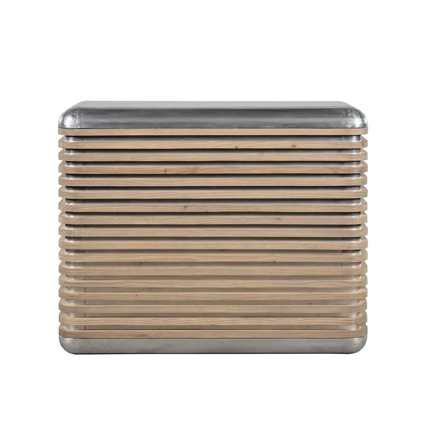 Timothy Oulton Castaway Large Chest of Drawers - Silver