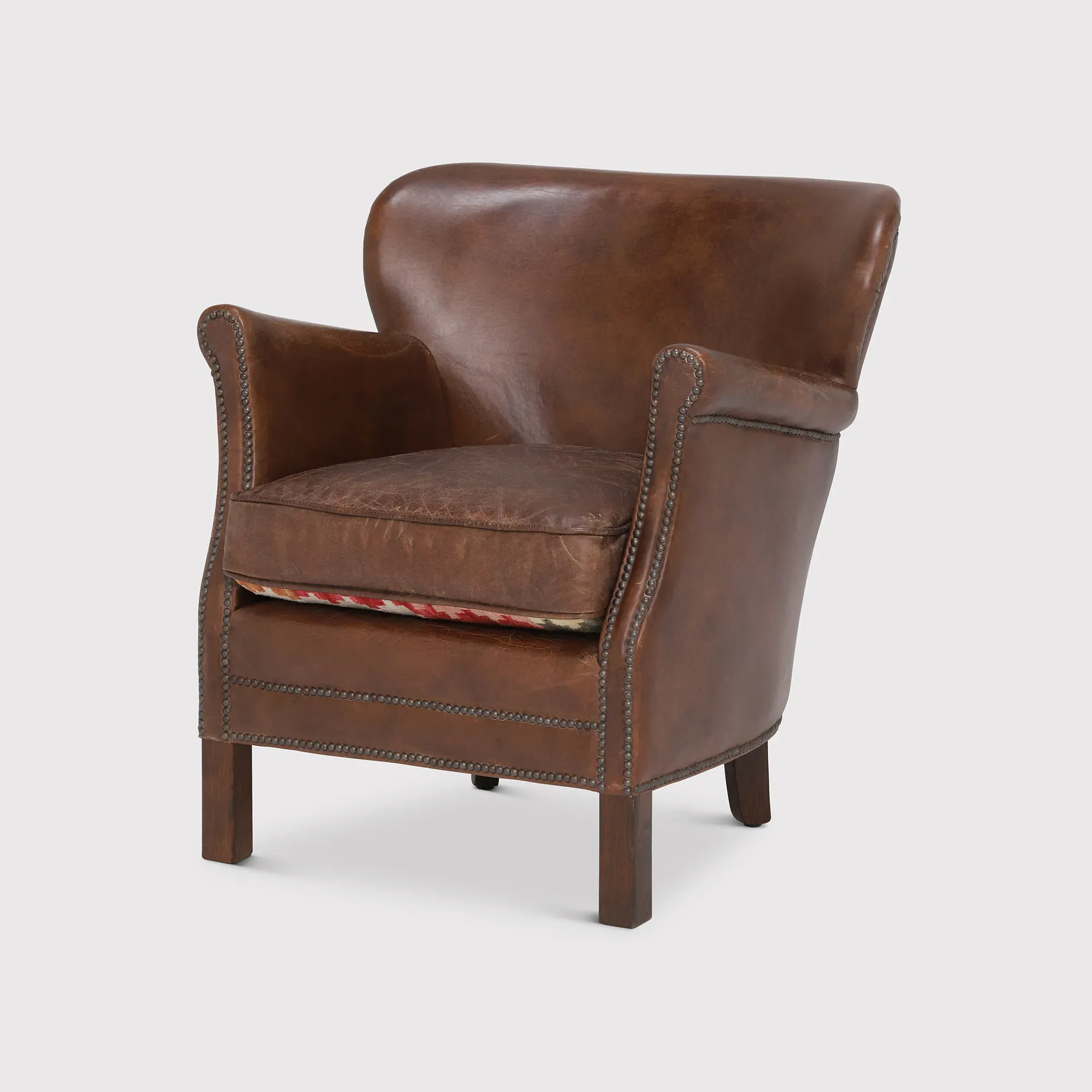 Timothy Oulton Cavendish Armchair - Brown, Leather image