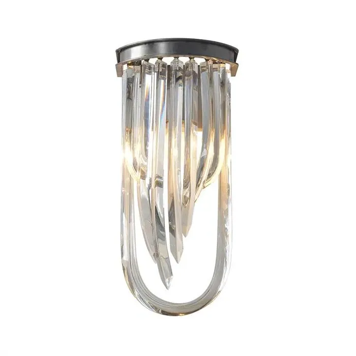 Timothy Oulton Crossglass Sconce - Grey, Metal image