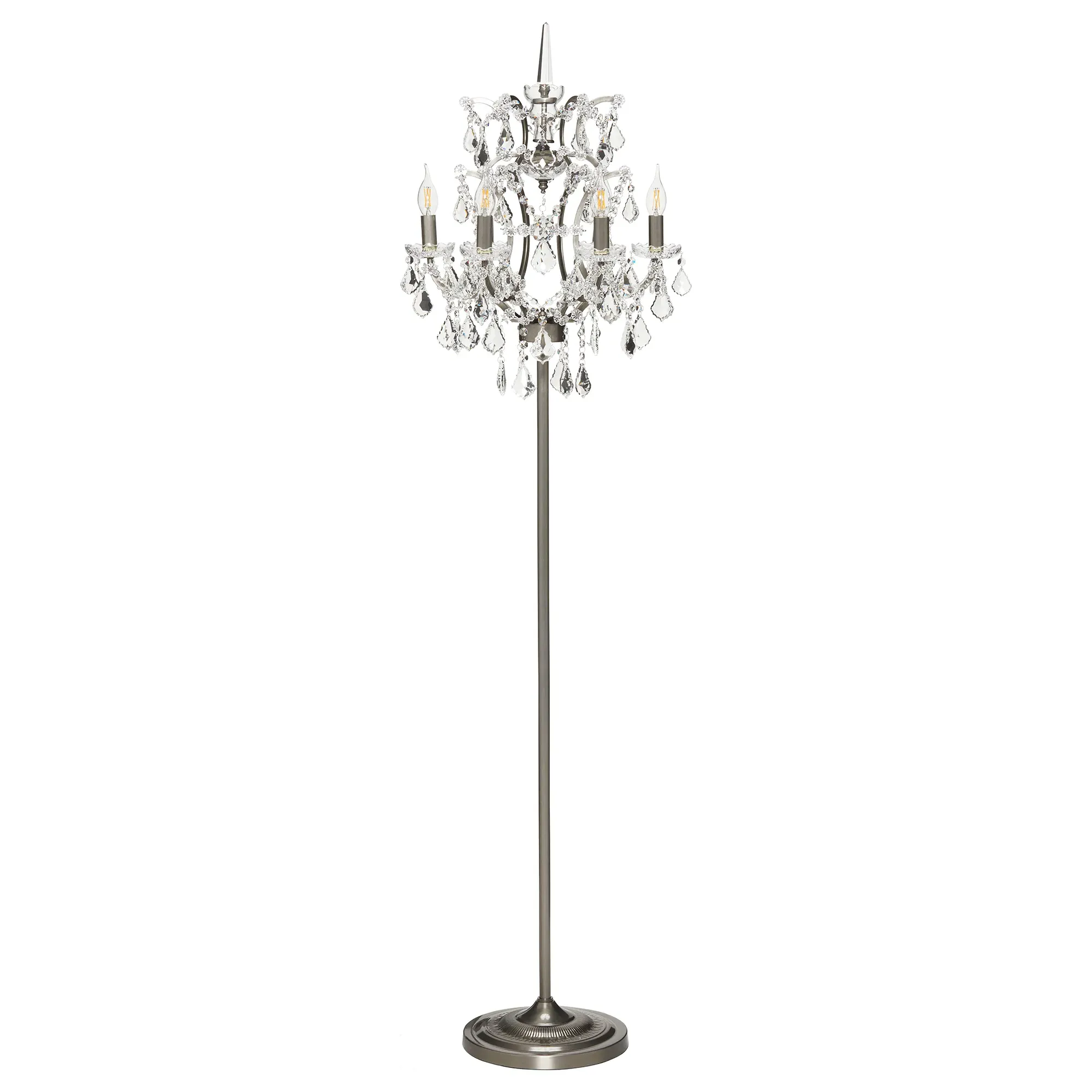 Timothy Oulton Crystal Floor Lamp - Neutral, Metal image