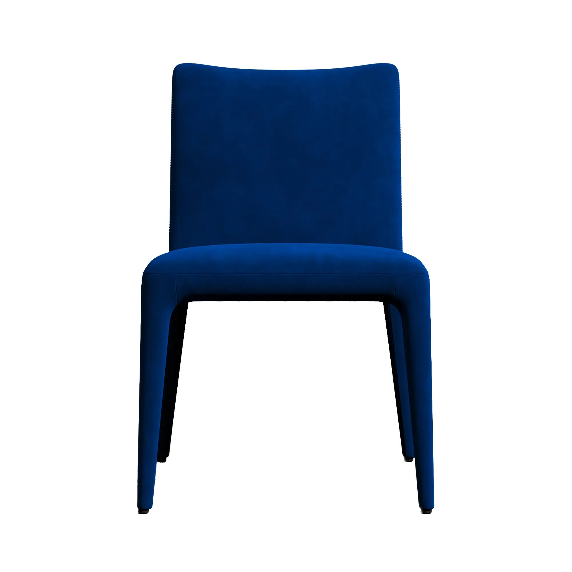 Timothy Oulton Fibi Dining Chair - Blue, Velvet